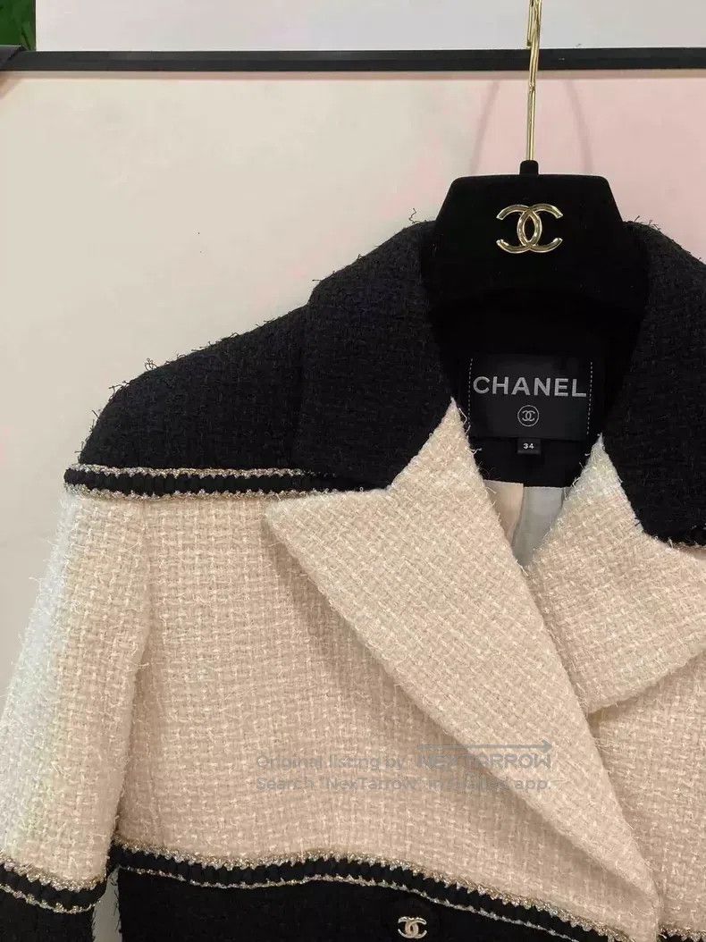 Chanel Chanel Kangpeng Street black and white stitched jacket Size XXS / US 00 / IT 34 - 5 Thumbnail
