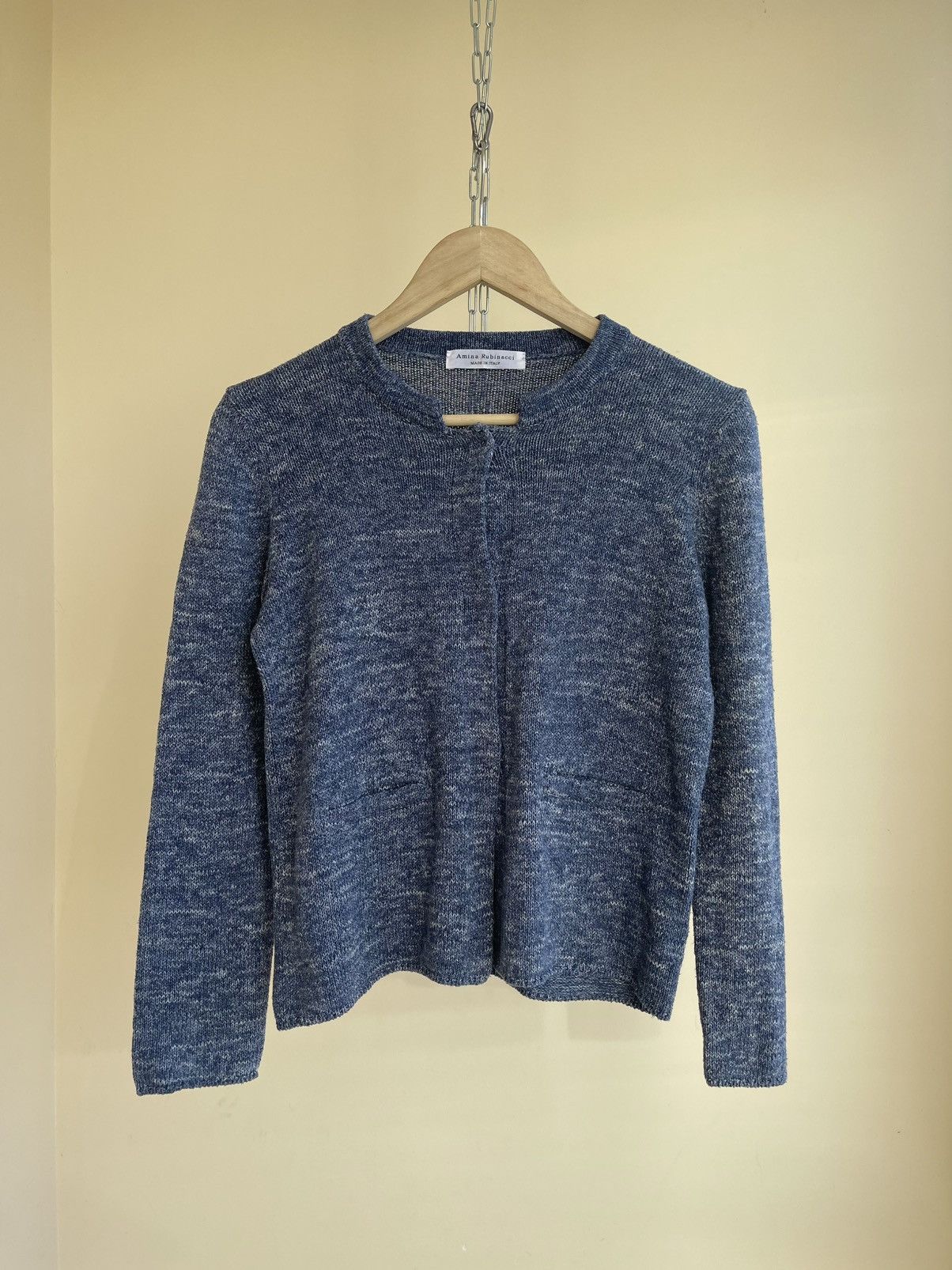 Amina Rubinacci Amina Rubinacci Silk Knit Snap Button Cardigan 42 IT Size S / US 4 / IT 40 - 1 Thumbnail