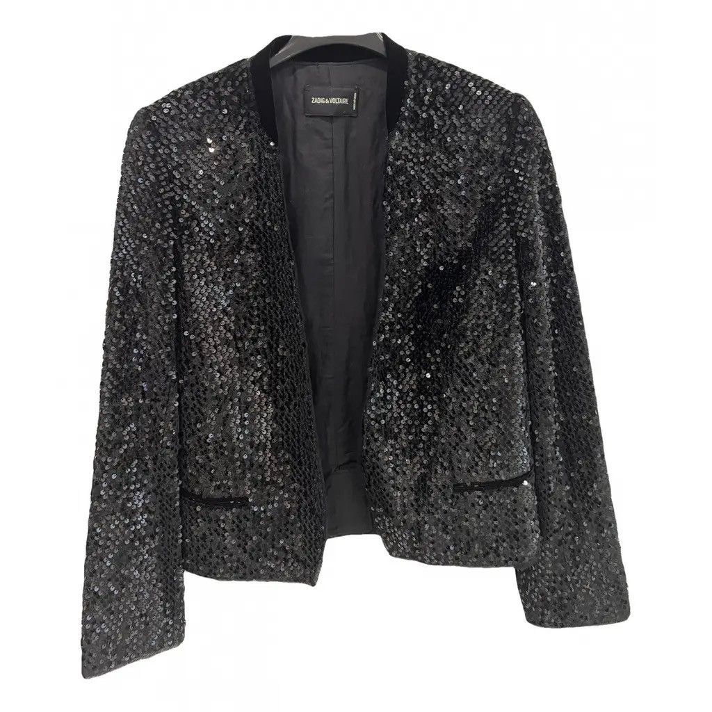 Zadig & Voltaire Zadig & Voltaire shining sequins luxury blazer jacket Size XS / US 0-2 / IT 36-38 - 2 Thumbnail