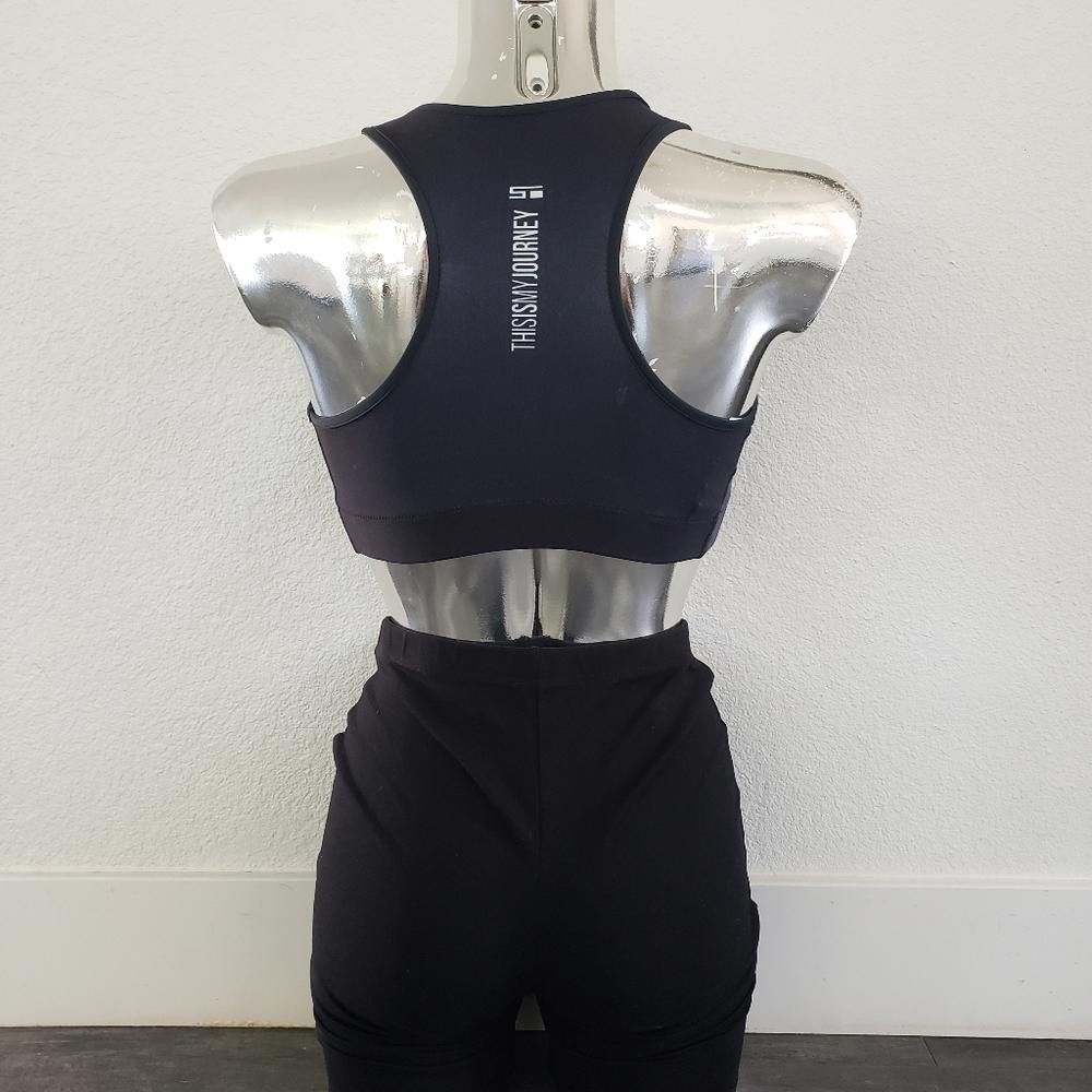 Designer Slate | Shaun T | This Is My Journey Sport Bra Size ONE SIZE - 2 Thumbnail