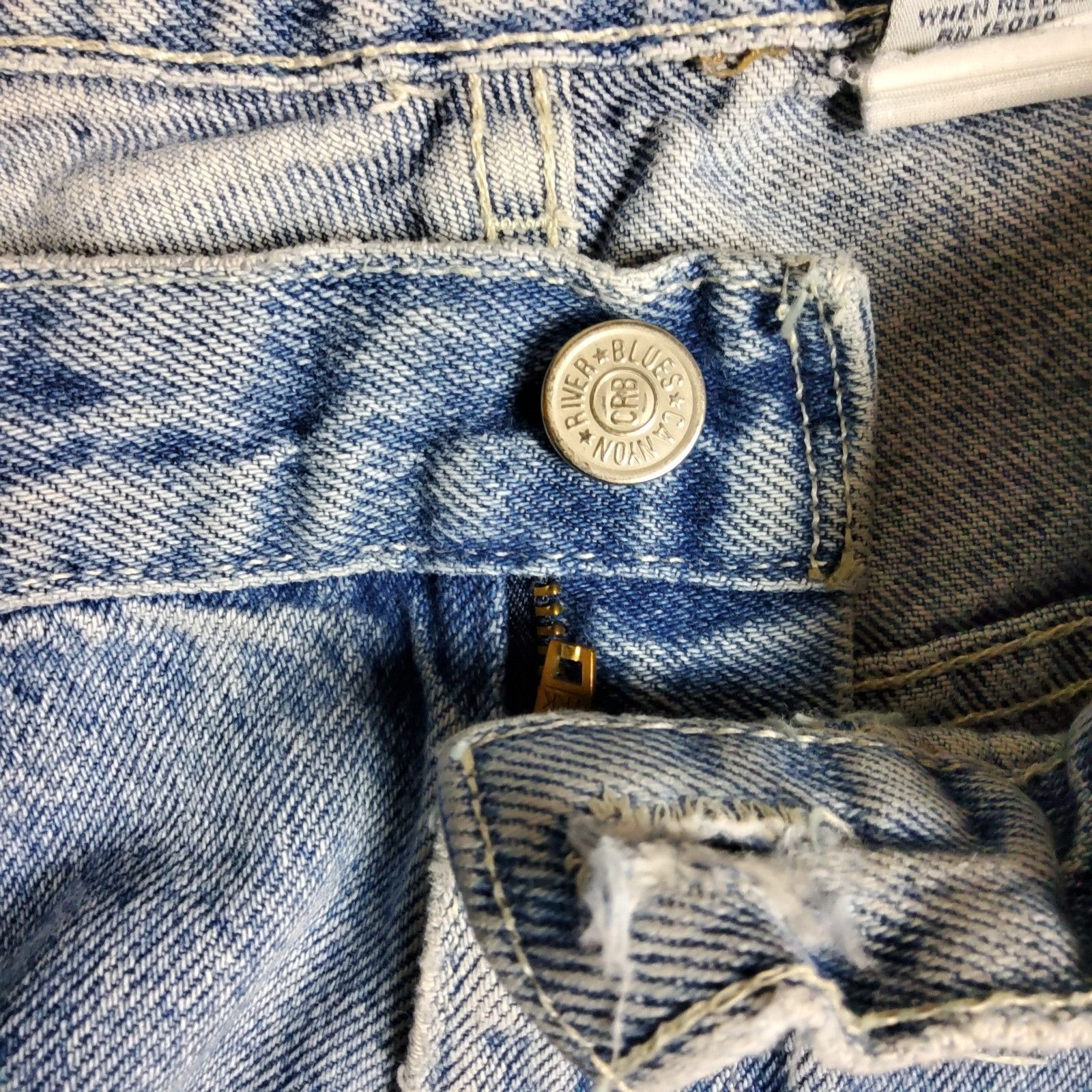 Other Vintage Canyon River Blue Carpenter Men's Jeans Size 38x30 L Size US 38 / EU 54 - 7 Thumbnail