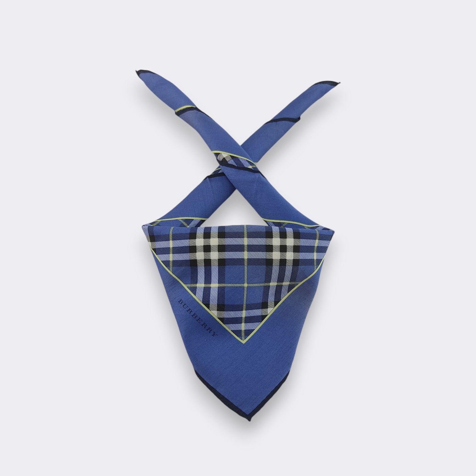 Burberry Vintage Burberry Handkerchief Neckerchief Bandana H206M Size ONE SIZE - 2 Thumbnail