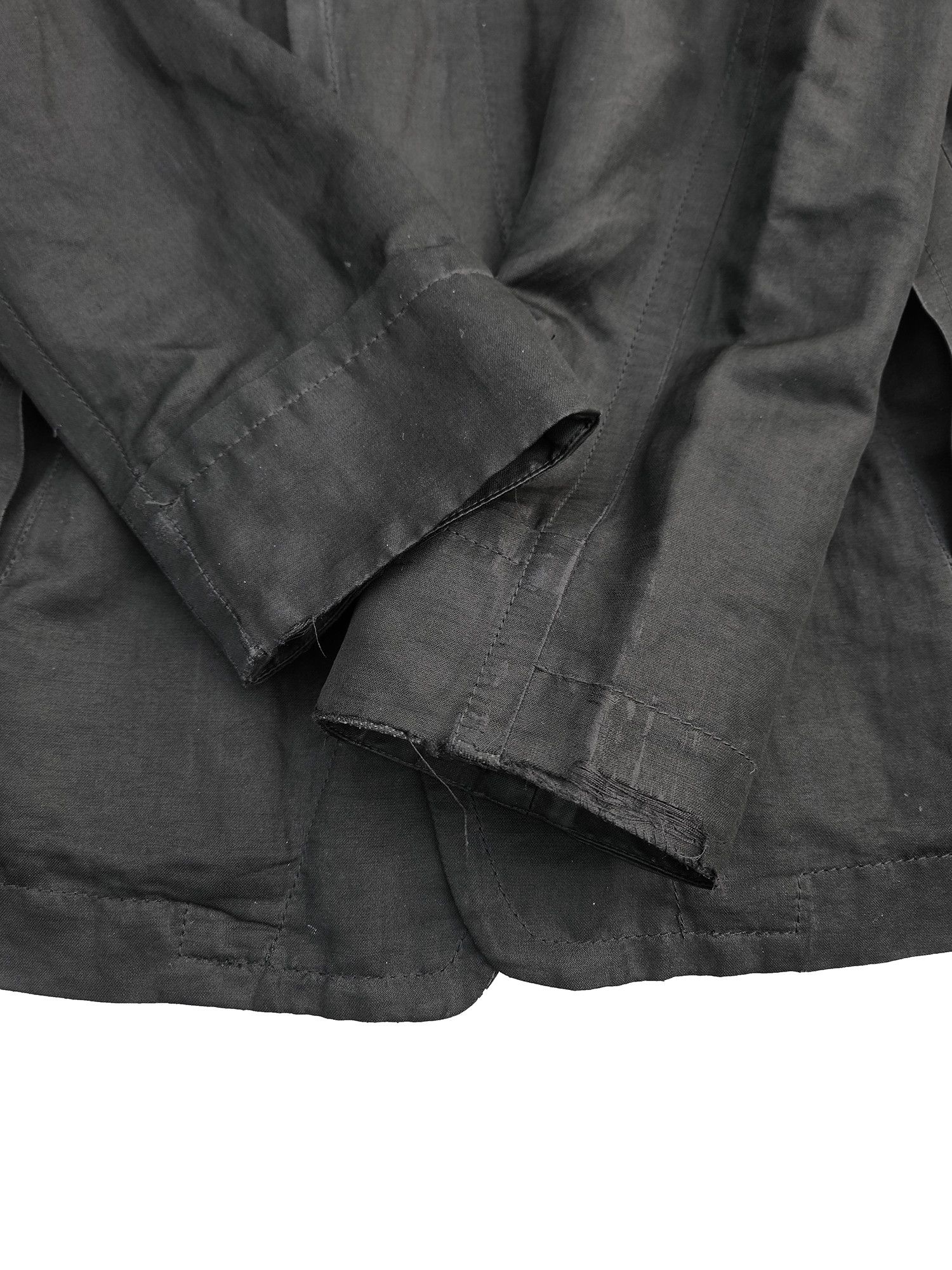 Ann Demeulemeester Ann Demeulemeester Double-Breasted Silk Jacket Size US XS / EU 42 / 0 - 4 Thumbnail