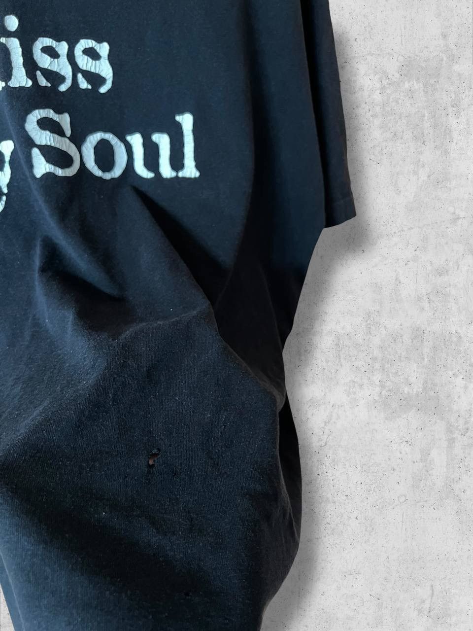 Band Tees ROGER CHAPMAN 1996 KISS MY SOUL Single Knit TEE vintage band Size US XL / EU 56 / 4 - 10 Thumbnail