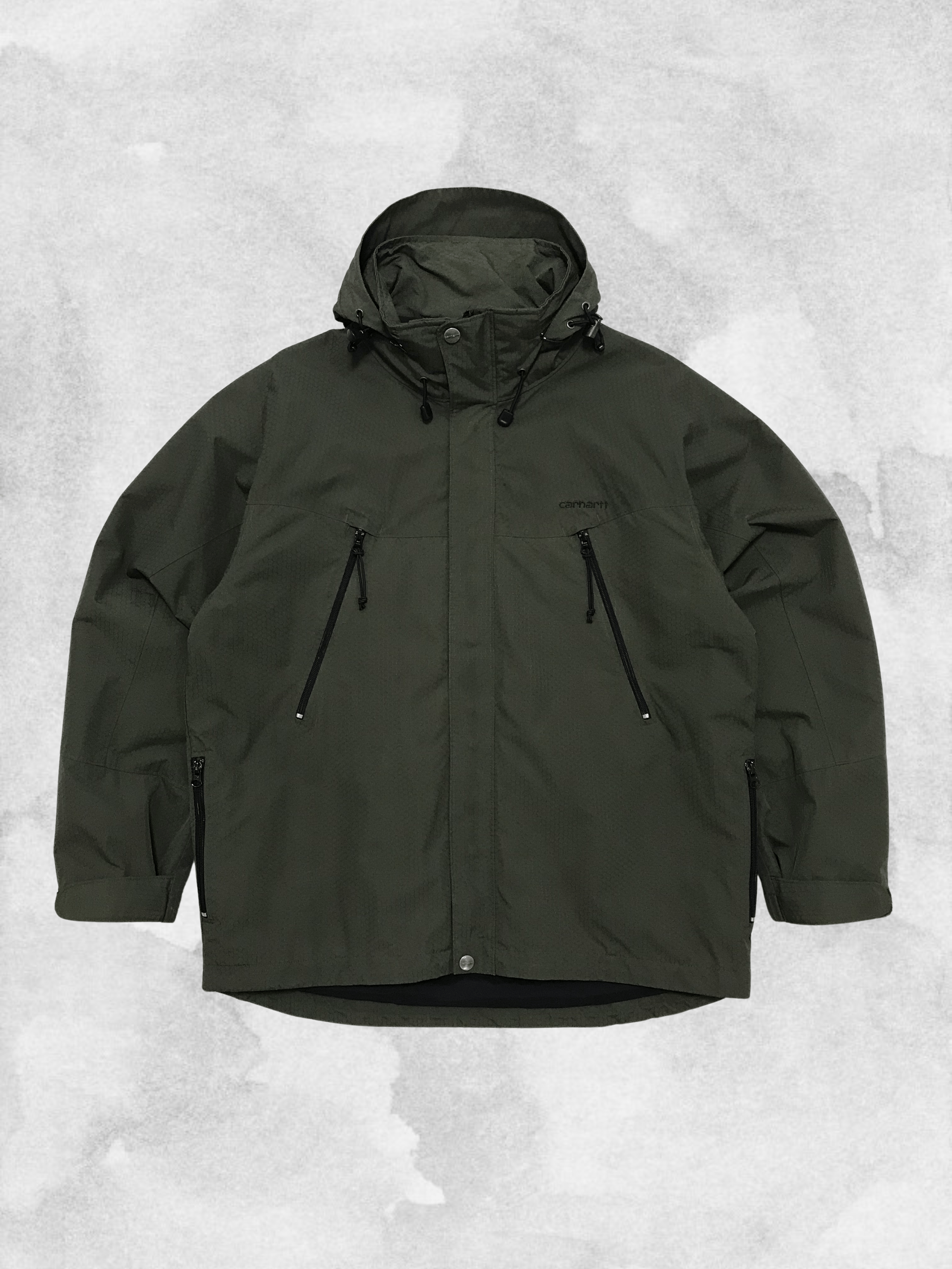 Carhartt Wip CARHARTT WIP Vintage Jacket Hooded Waterproof Rare Gorpcore Size US L / EU 52-54 / 3 - 1 Thumbnail
