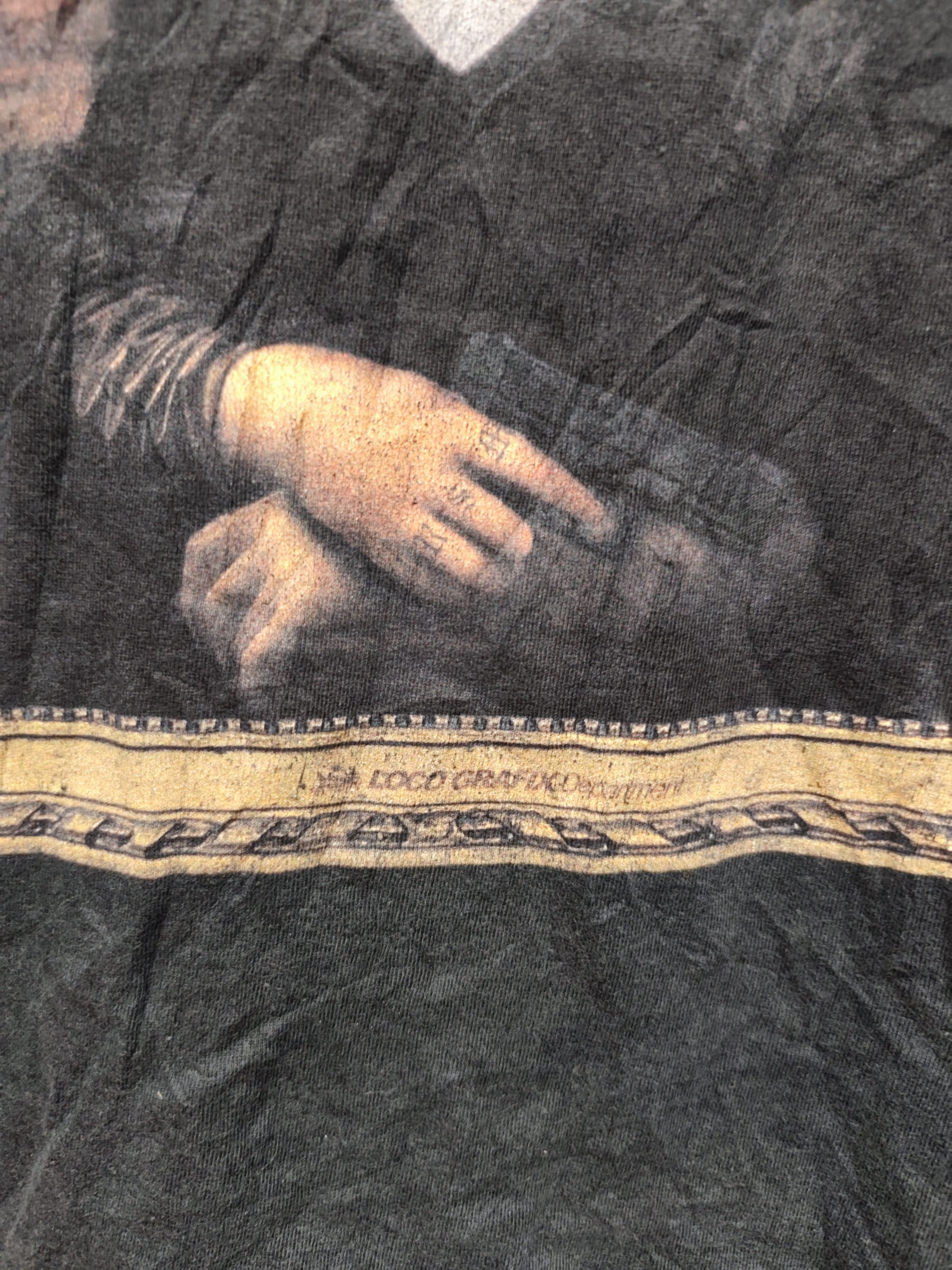Other Vintage t shirt long sleeve mona lisa parody Size US M / EU 48-50 / 2 - 2 Thumbnail
