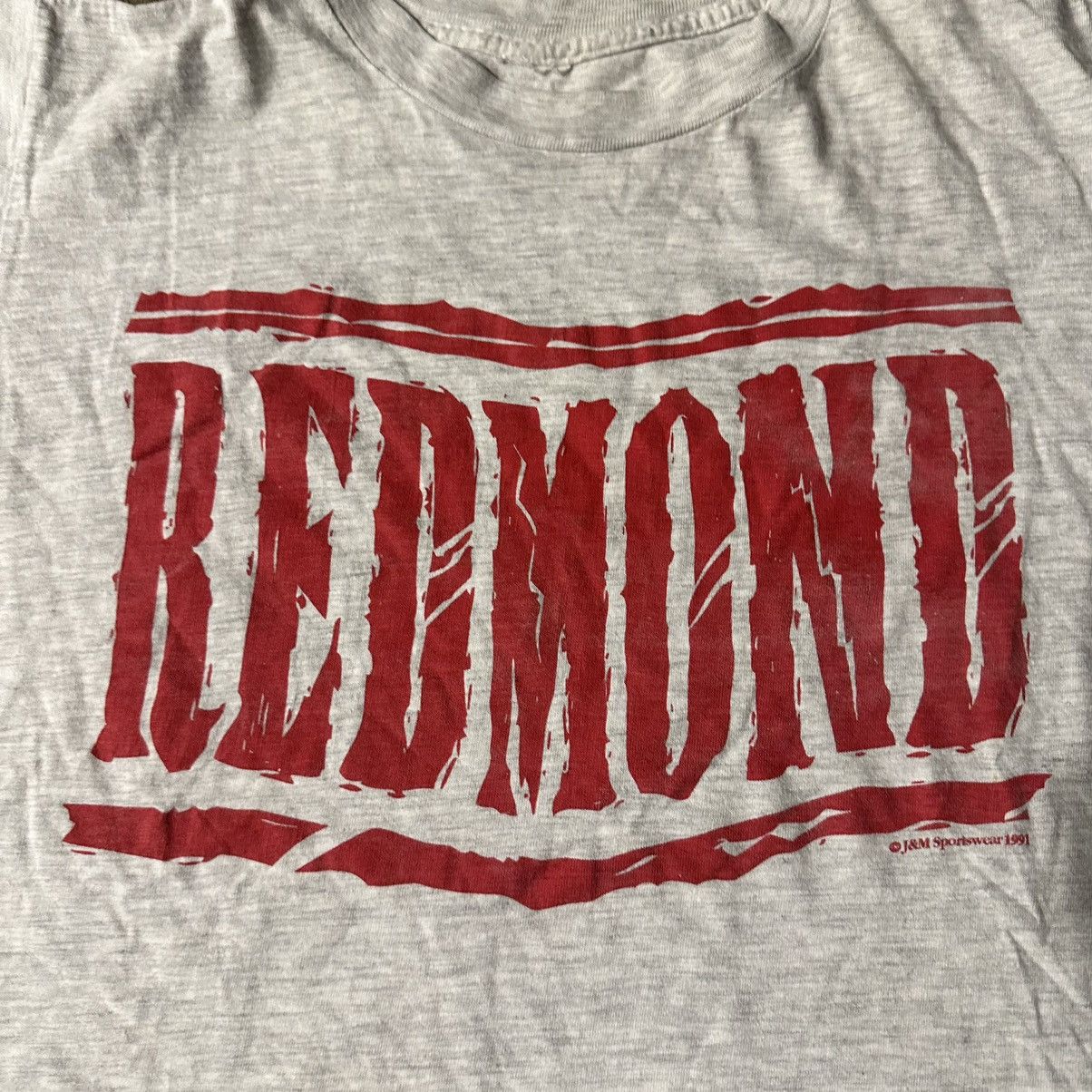 Vintage Vintage Redmond Washington Single Stitch Shirt Size US M / EU 48-50 / 2 - 2 Thumbnail
