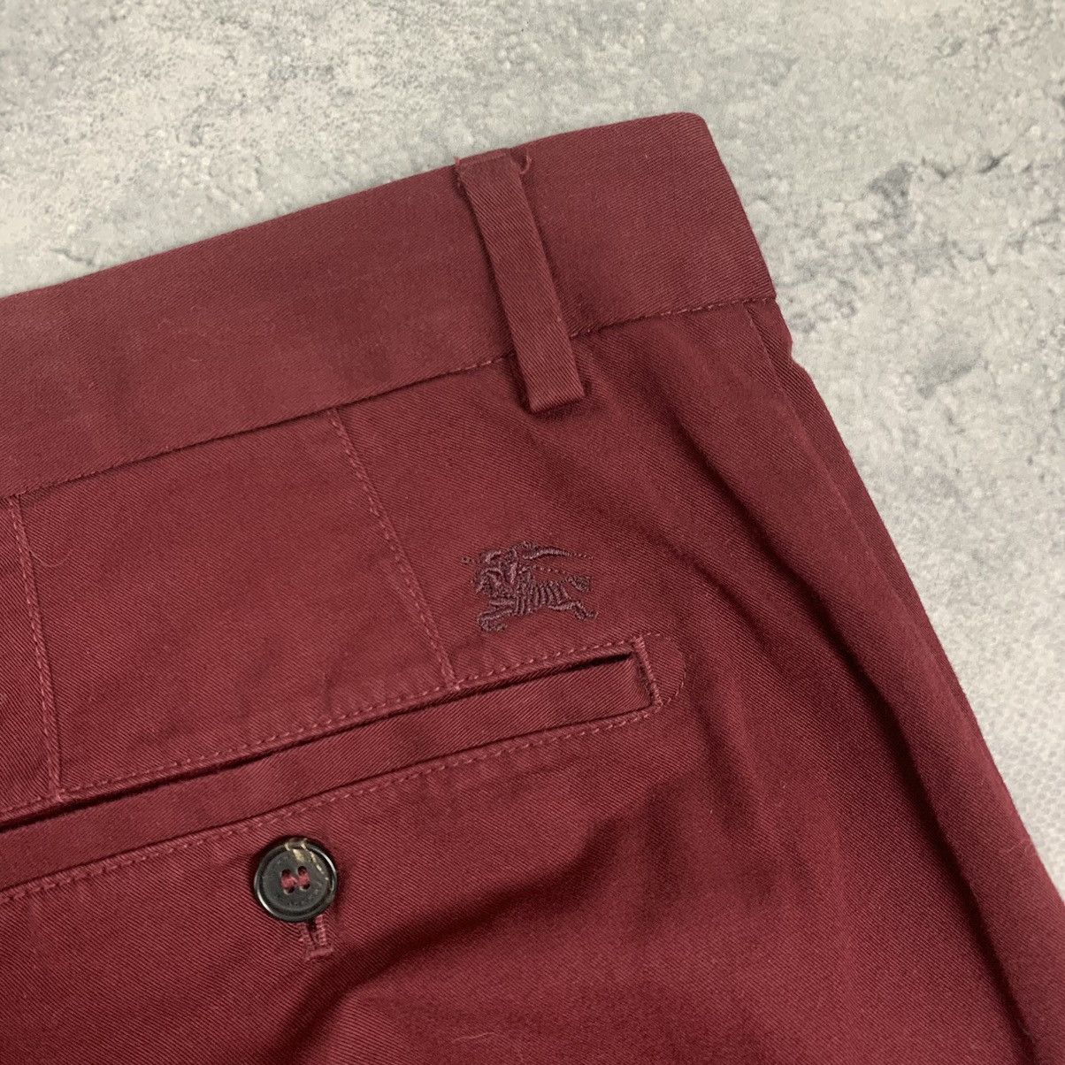 Burberry Burberry London England Casual Cotton Pants Size 50 Burgundy Size US 34 / EU 50 - 13 Thumbnail