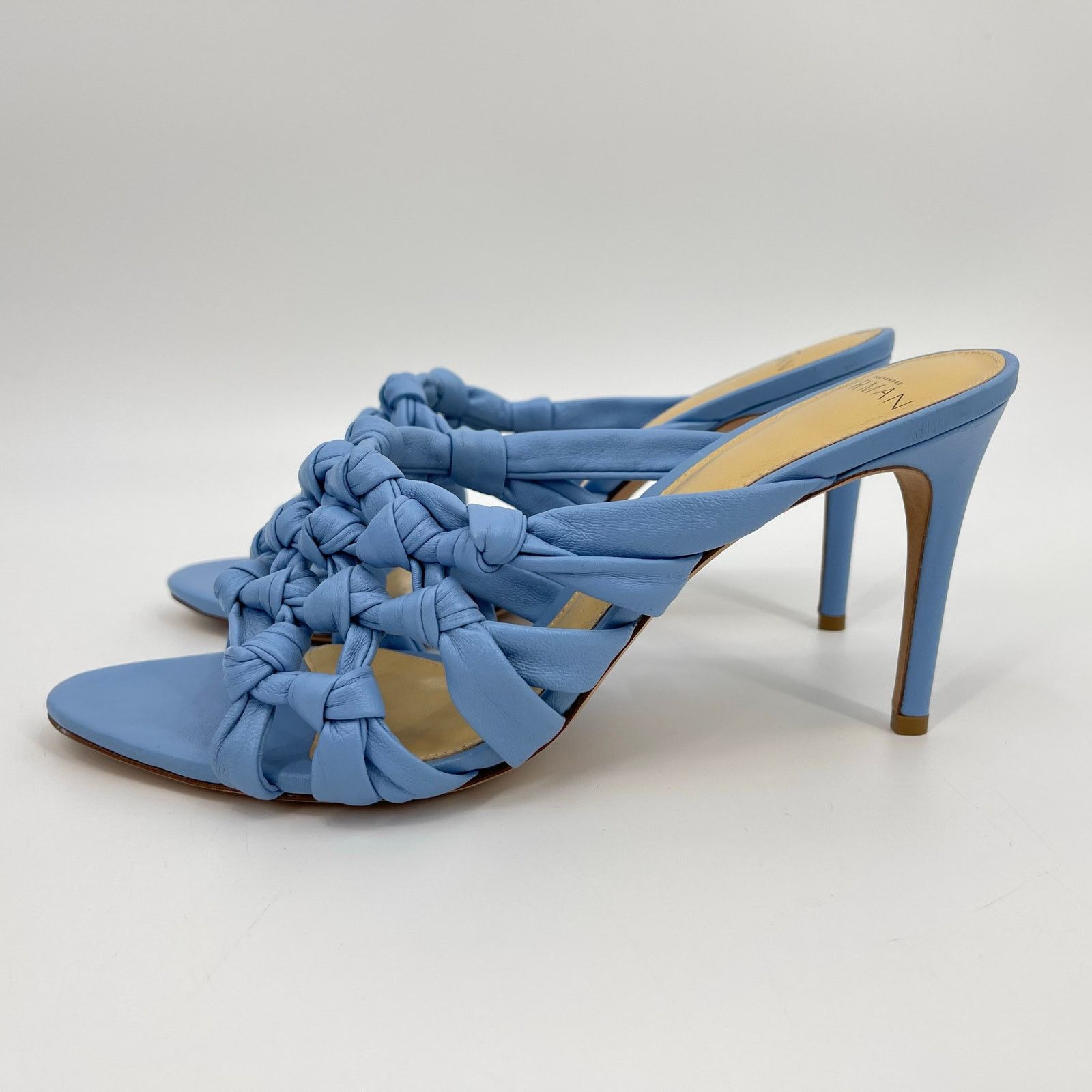 Alexandre Birman Alexandre Birman | Solange Intreccio 85 Blue 40 / US 10 Size US 10 / IT 40 - 6 Thumbnail