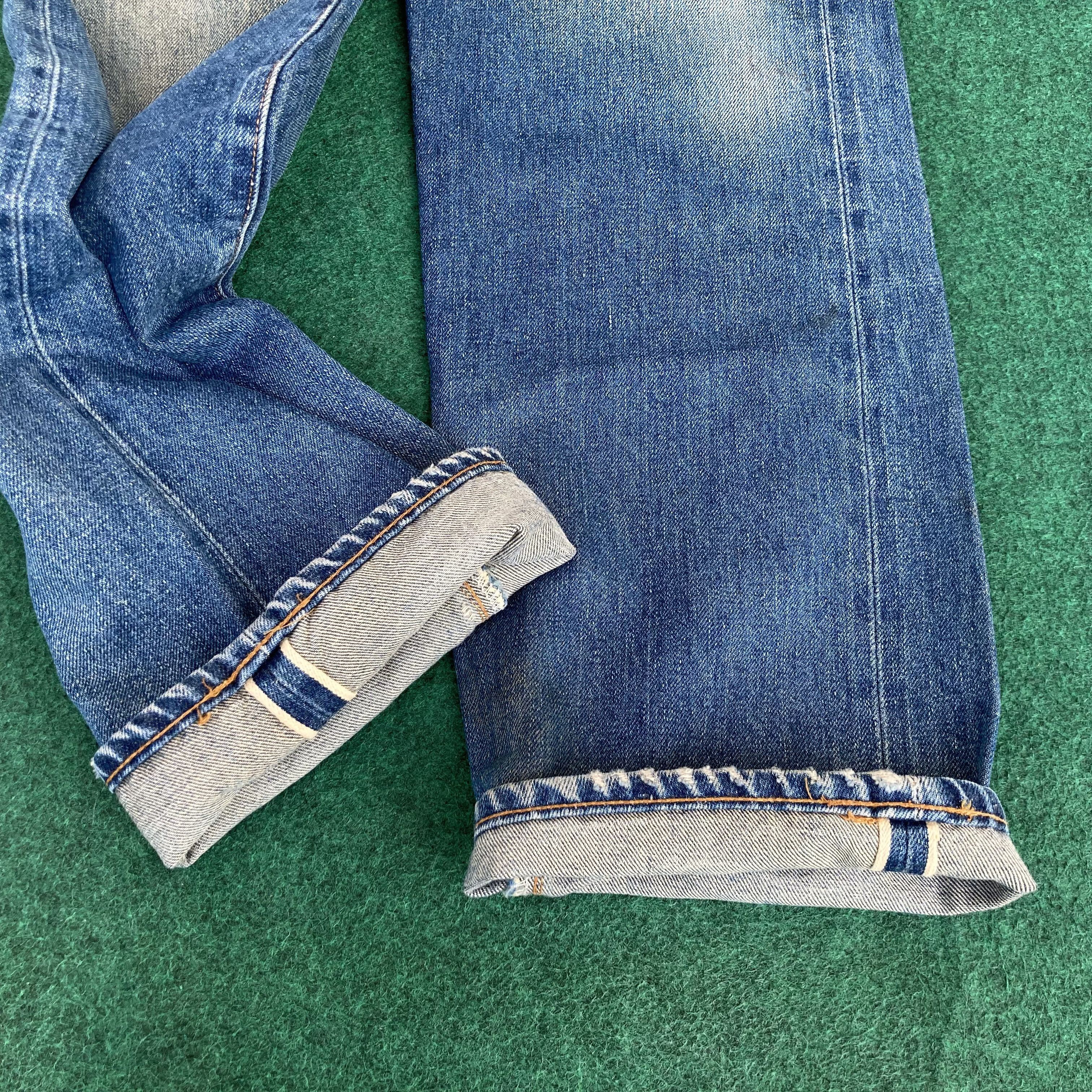 Levi's 28x32.5 Vtg Levis 501 Big E Usa Selvedge Button 555 Jeans Size US 28 / EU 44 - 12 Thumbnail