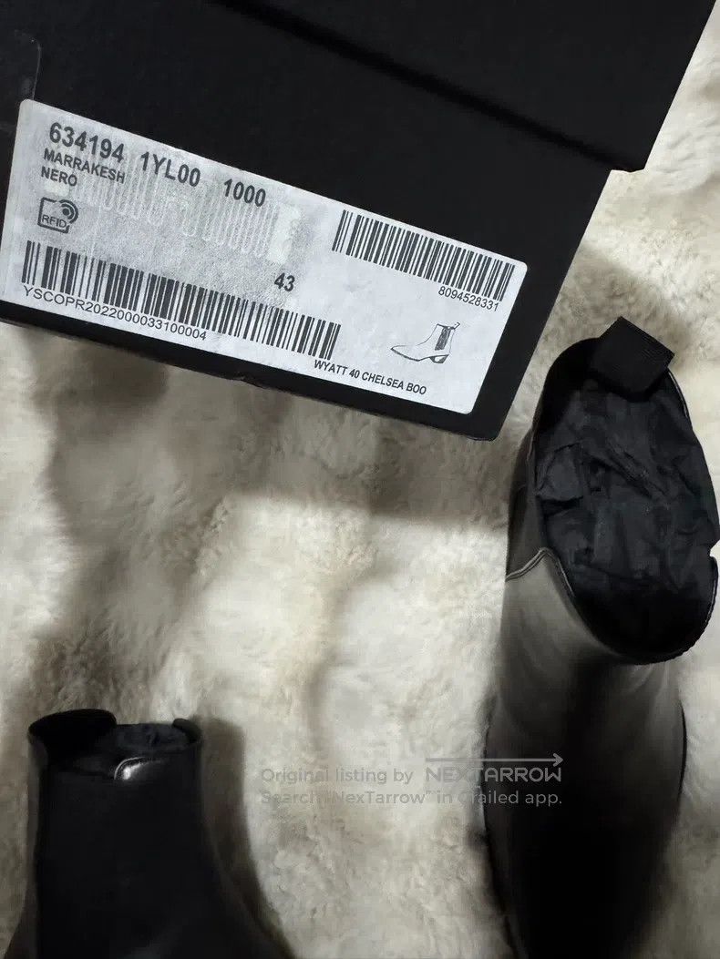 Saint Laurent Paris Saint Laurent Paris Chelsea Boots Size US 10 / EU 43 - 7 Thumbnail