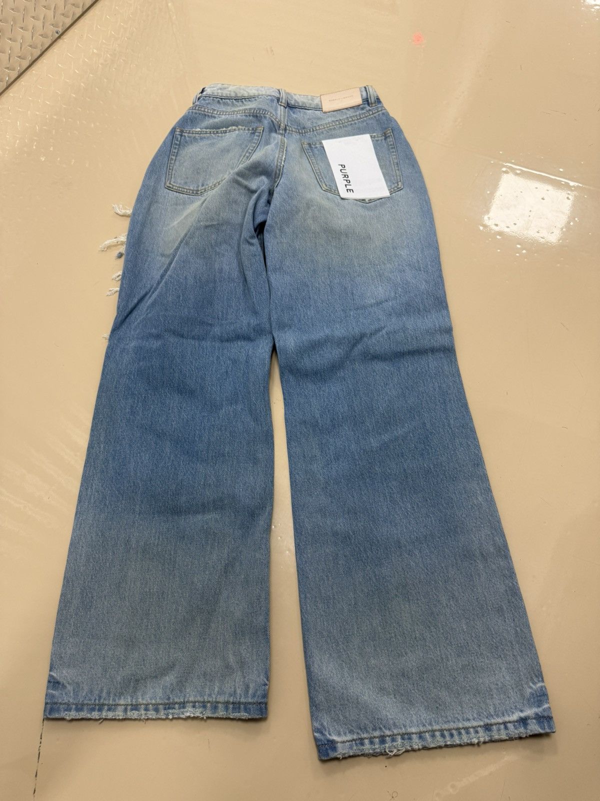 Other Purple Brand Layered Boxer Jeans Size 26" / US 2 / IT 38 - 6 Thumbnail