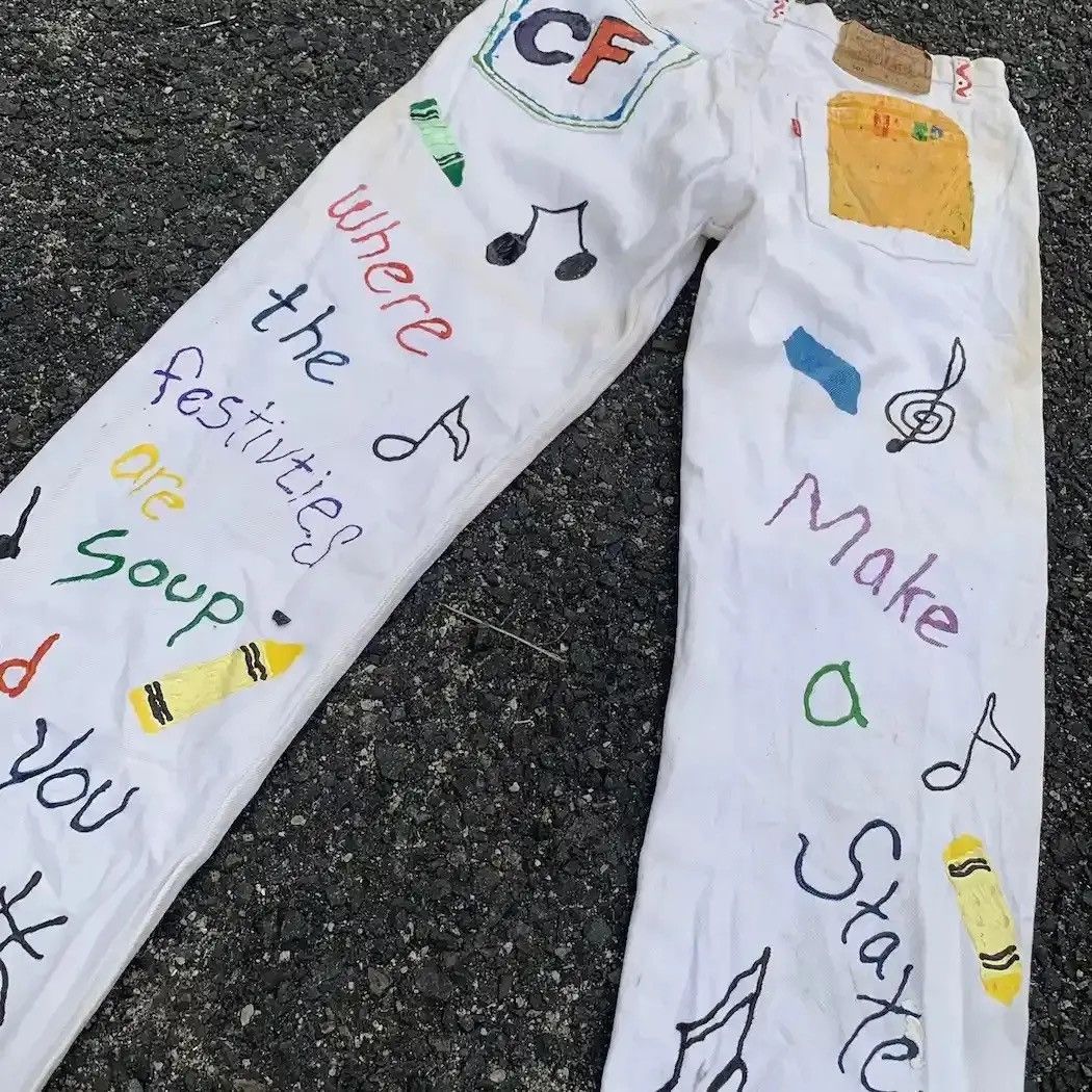 Levi's 80’s Vintage Levi’s 501 Jeans 28x32 Levis Custom Made Pants Size US 28 / EU 44 - 14 Thumbnail