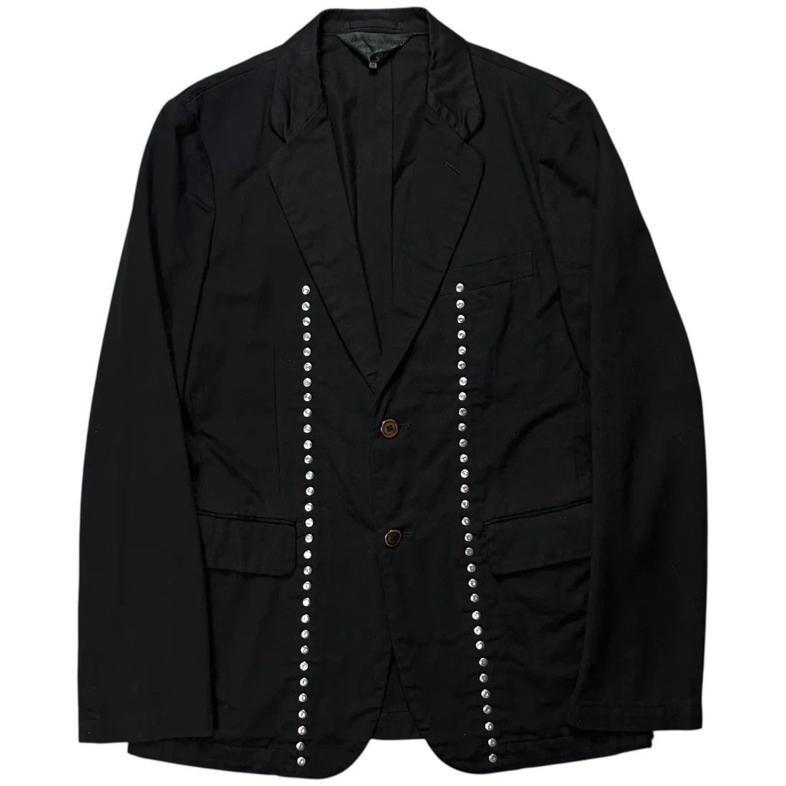 Comme des Garcons Comme des Garcons Homme Plus Studded Blazer - SS07 Size US L / EU 52-54 / 3 - 1 Thumbnail