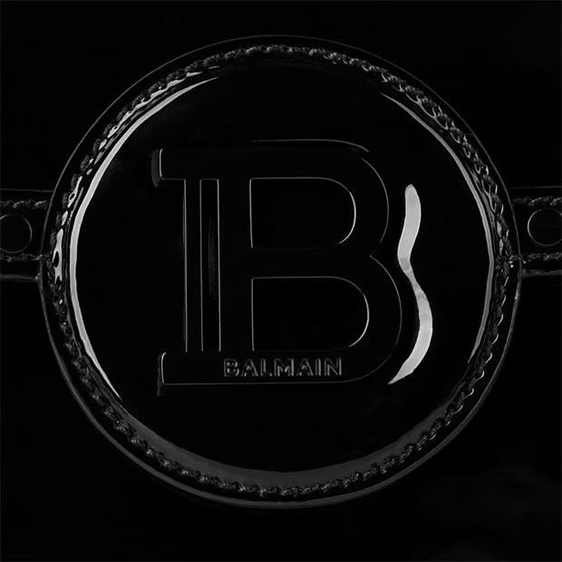 Balmain o1g2r1mq0924 Size: OS / Handle Bag in Noir Size ONE SIZE - 3 Thumbnail
