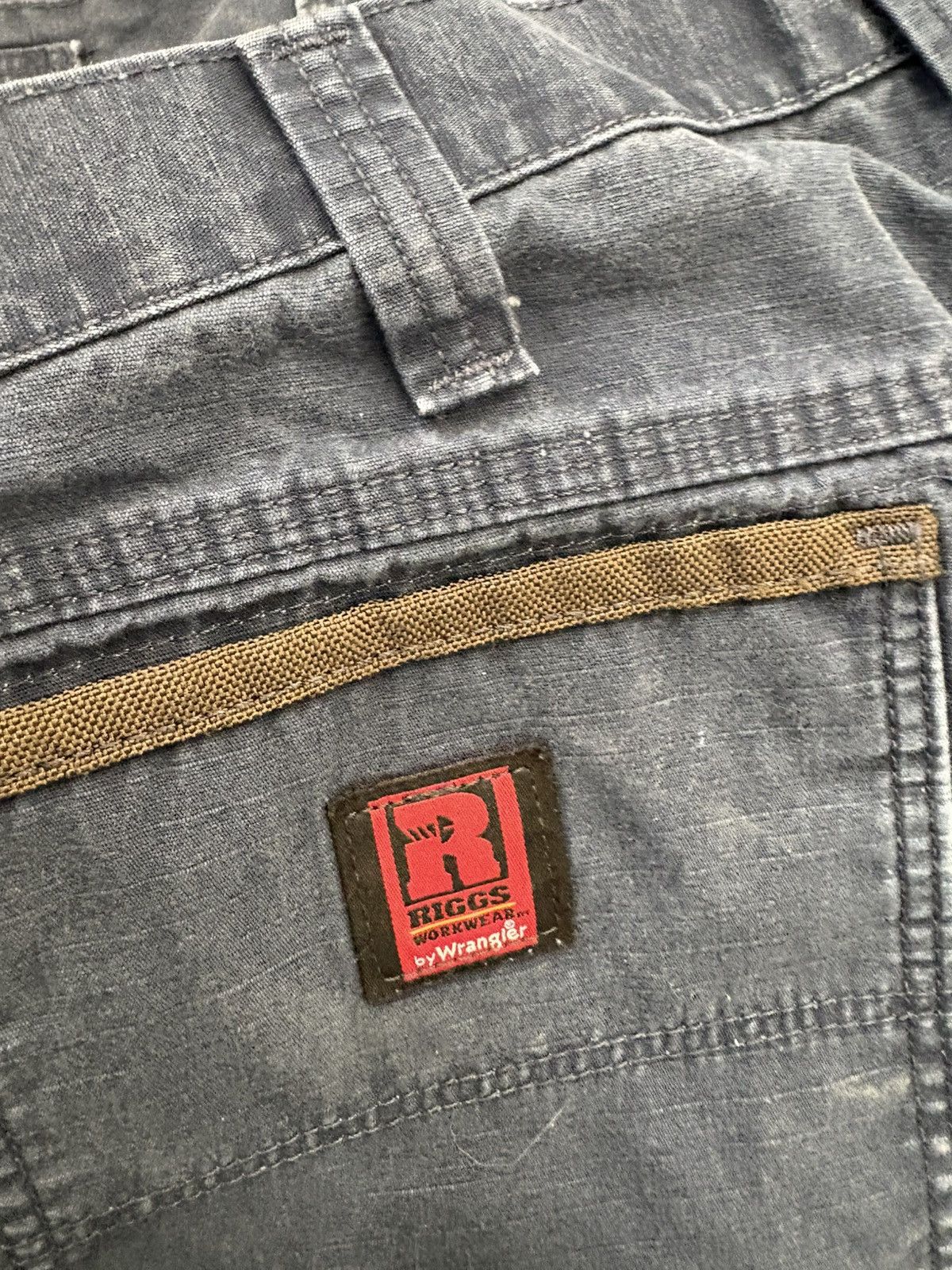 Vintage × Wrangler Y2K Ripstop Wrangler Cargo Shorts Size US 36 / EU 52 - 4 Thumbnail