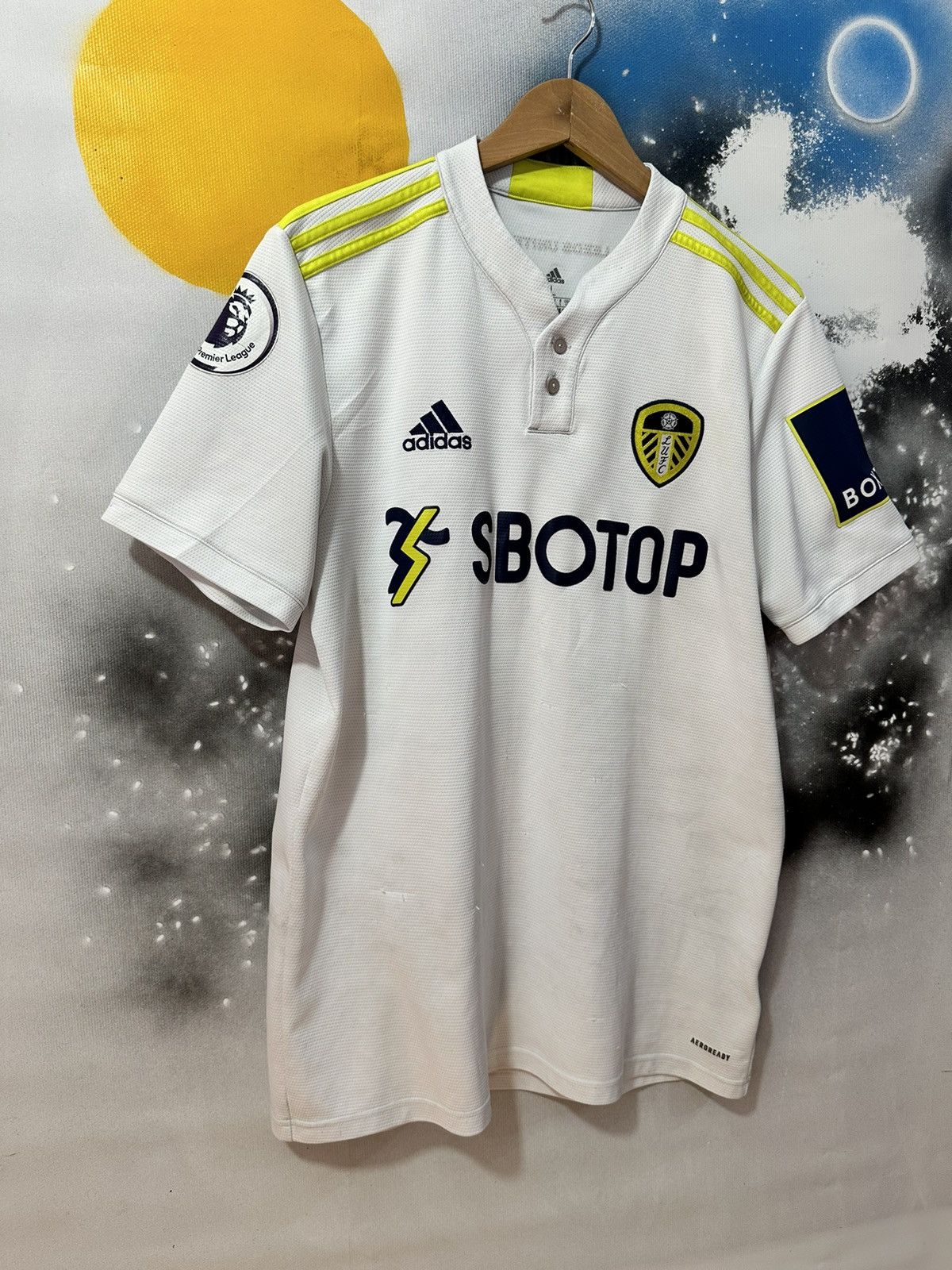 Adidas Adidas Leeds United Home Jersey 2021/2022 Size US L / EU 52-54 / 3 - 3 Thumbnail