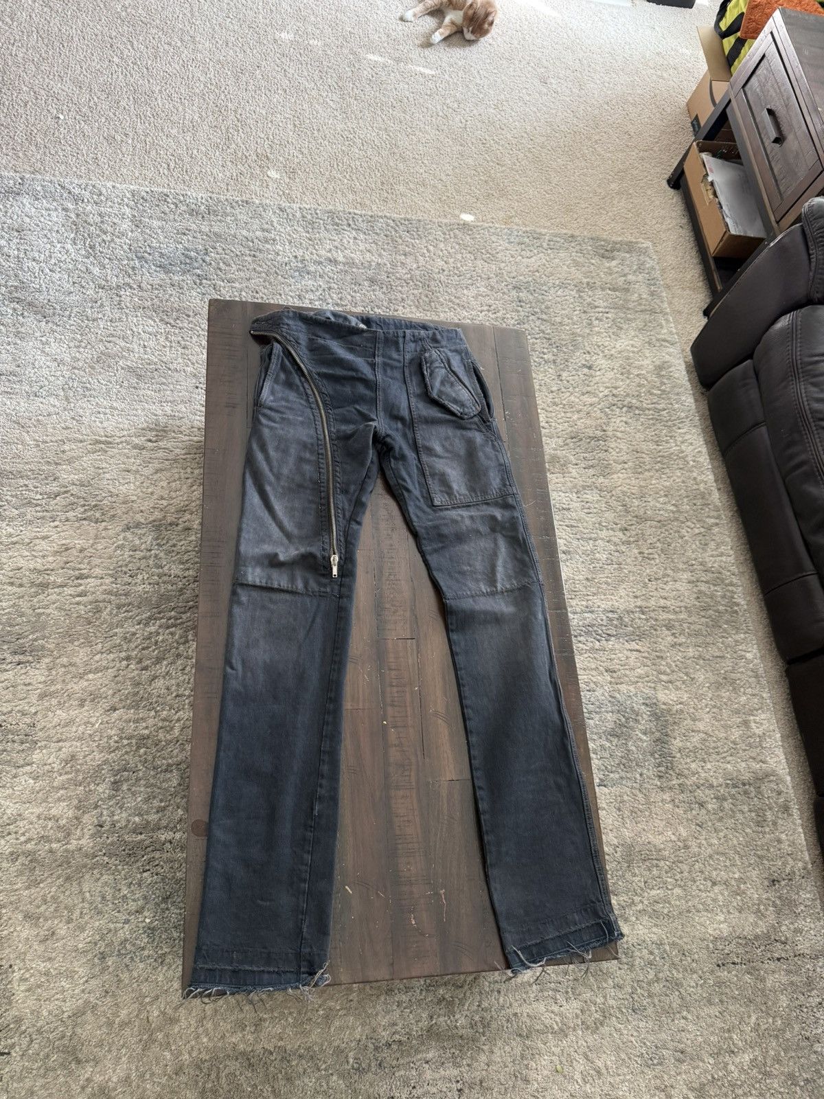 パンツ Rick Owens OLMAR and MIRTA Layer Aircut Rick Owens Rick owens olmar and mitra double layer aircuts | Grailed