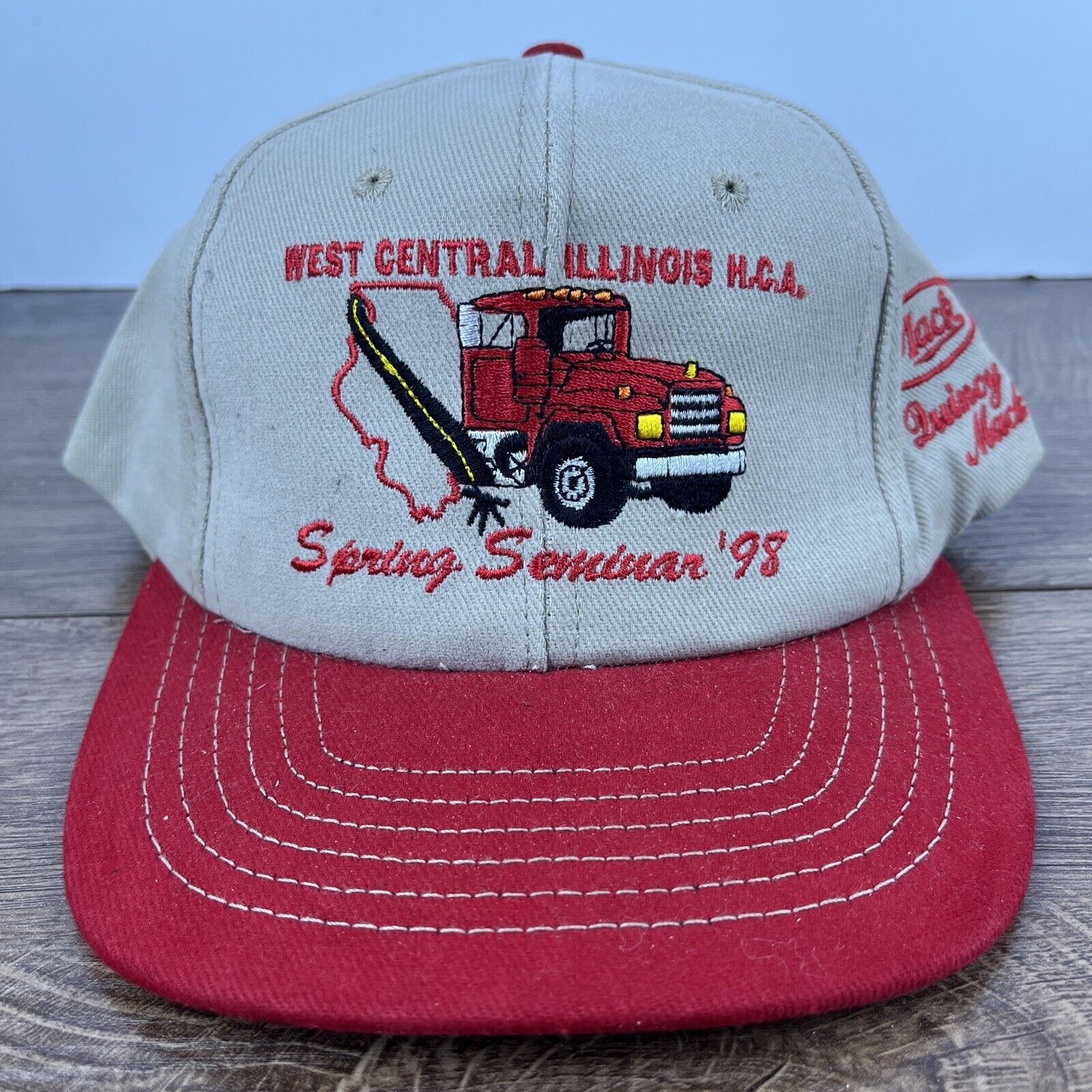 Other West Central Illinois Hat Brown Hat Adjustable Snapback Adul Size ONE SIZE - 1 Thumbnail