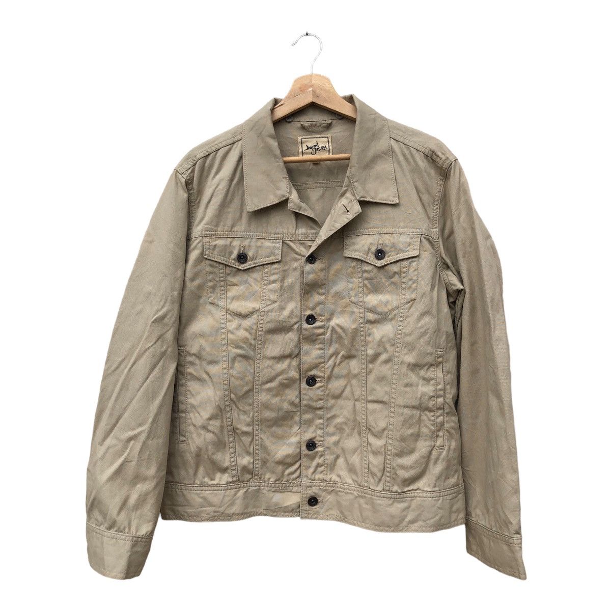 Japanese Brand Trucker Worker Jacket Avail jeans Size US L / EU 52-54 / 3 - 1 Thumbnail