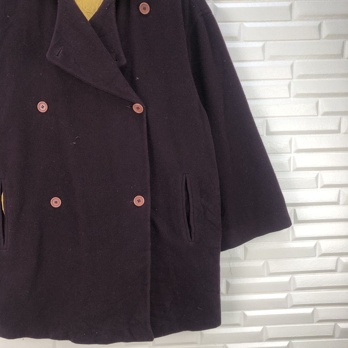 Other Italian Designer Obzek Wool Hooded Jacket Quilted Inner Size L / US 10 / IT 46 - 5 Thumbnail
