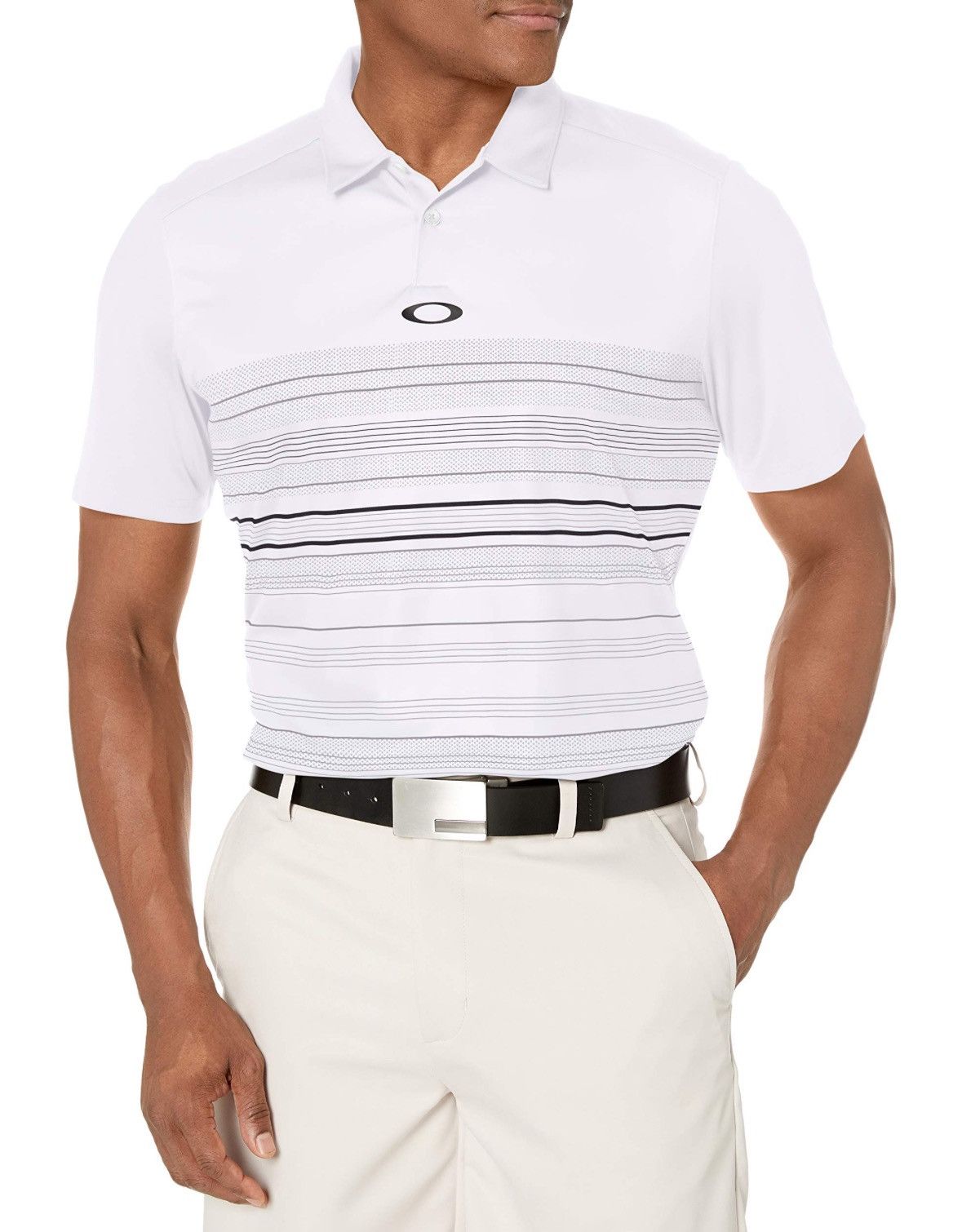 Oakley Oakley High Crest White Polo T-shirt Tee Size US XXL / EU 58 / 5 - 2 Thumbnail