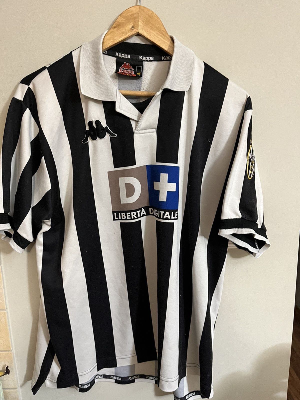 Kappa Vintage Kappa 98/99 Juventus FC serie a football zidane kit Size US L / EU 52-54 / 3 - 1 Thumbnail