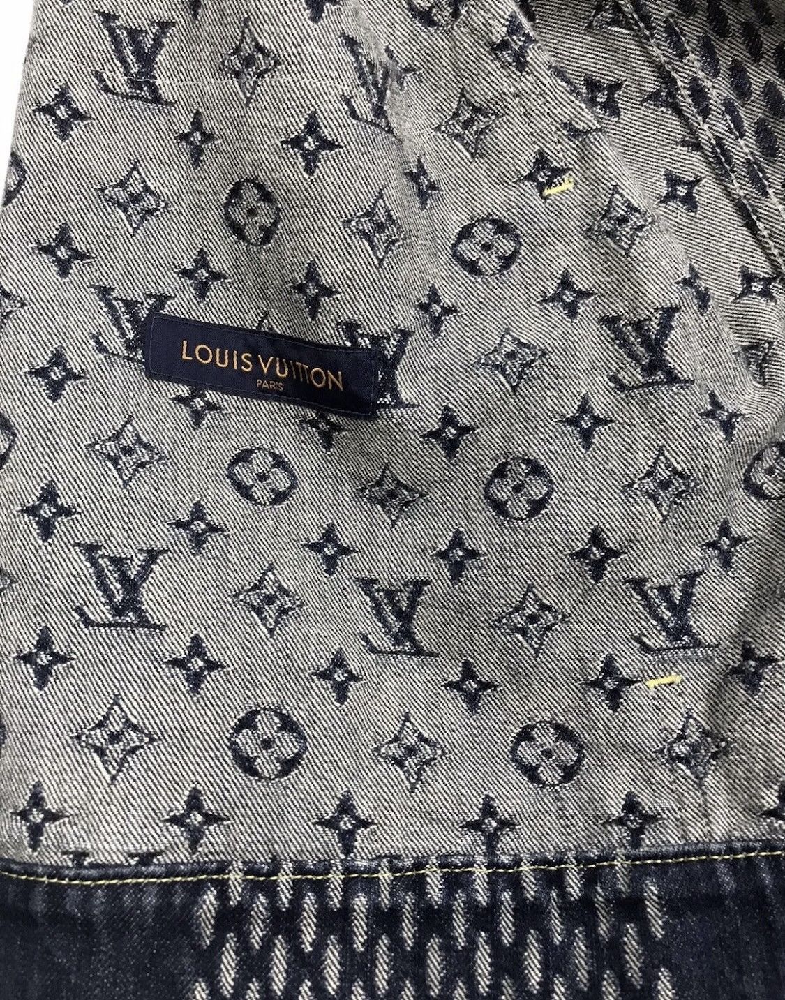 Louis Vuitton × Nigo Louis Vuitton X Nigo Monogram Denim Jacket Size US L / EU 52-54 / 3 - 4 Thumbnail