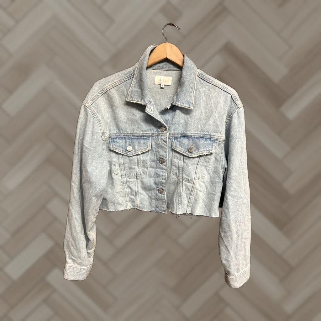 Rails Rails Denim Jean Jacket Button Up Womens Medium Blue Denim Jacket Womens Rails Size M Cotton Basic Jacket 90s? Size 32" / US 10 / IT 46 - 1 Thumbnail