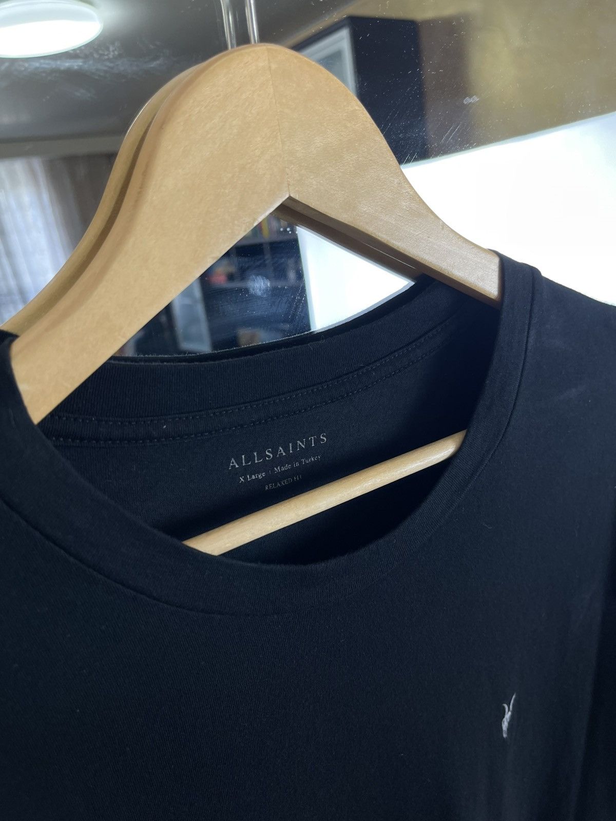 Allsaints AllSaints Reznor Tie-Dye Relaxed Fit Ramskull Crew T-Shirt Size US XL / EU 56 / 4 - 2 Thumbnail