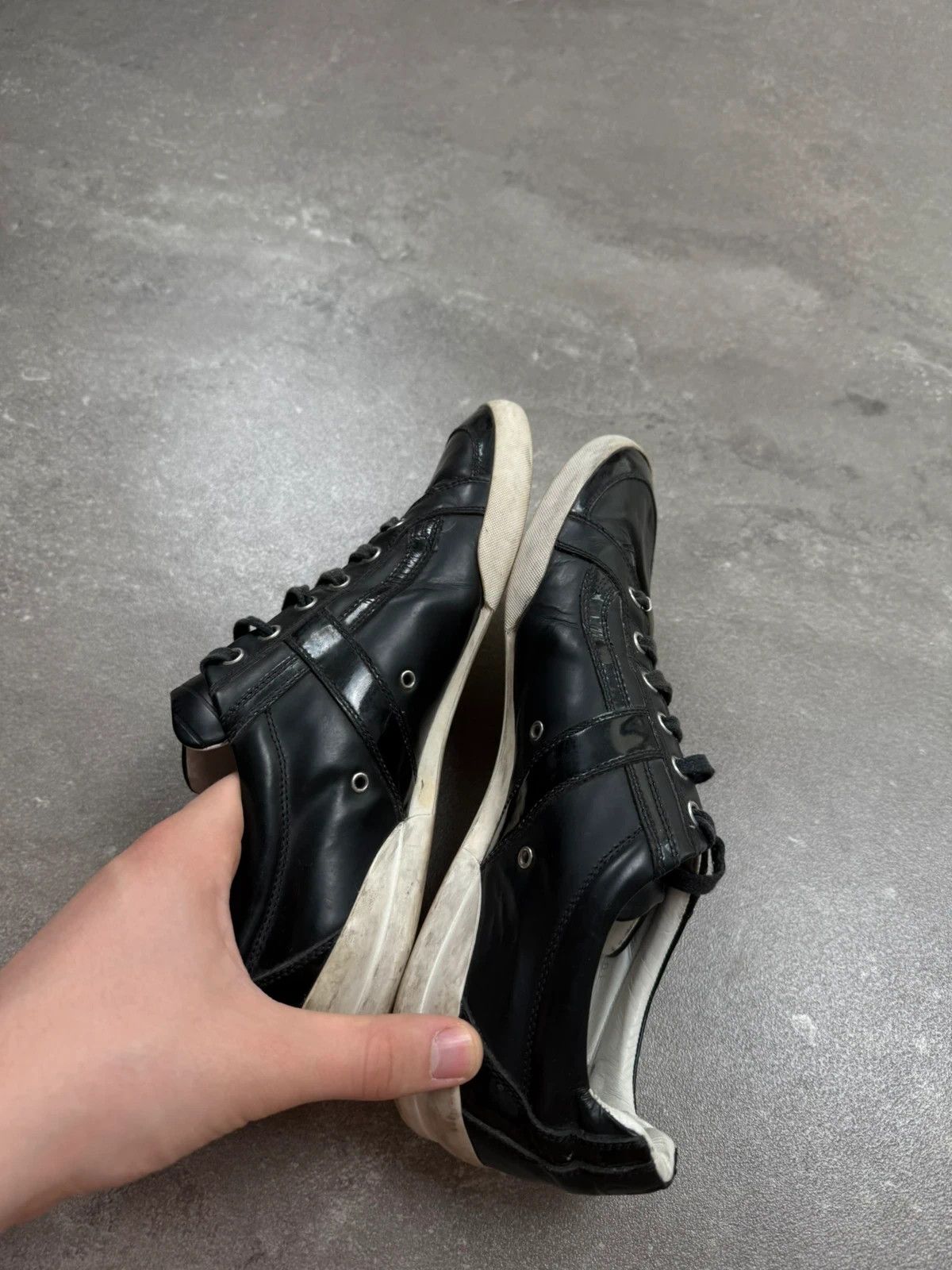 Dior Homme shoes sneakers vintage archive Kris Van Assche
