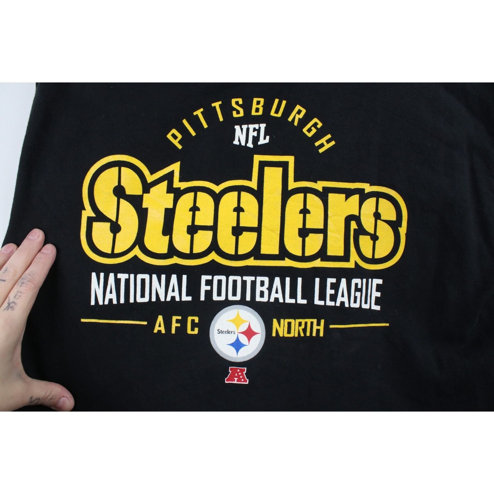 Vintage Vintage Pittsburgh Steelers Football Long Sleeve T-Shirt Size US M / EU 48-50 / 2 - 4 Thumbnail