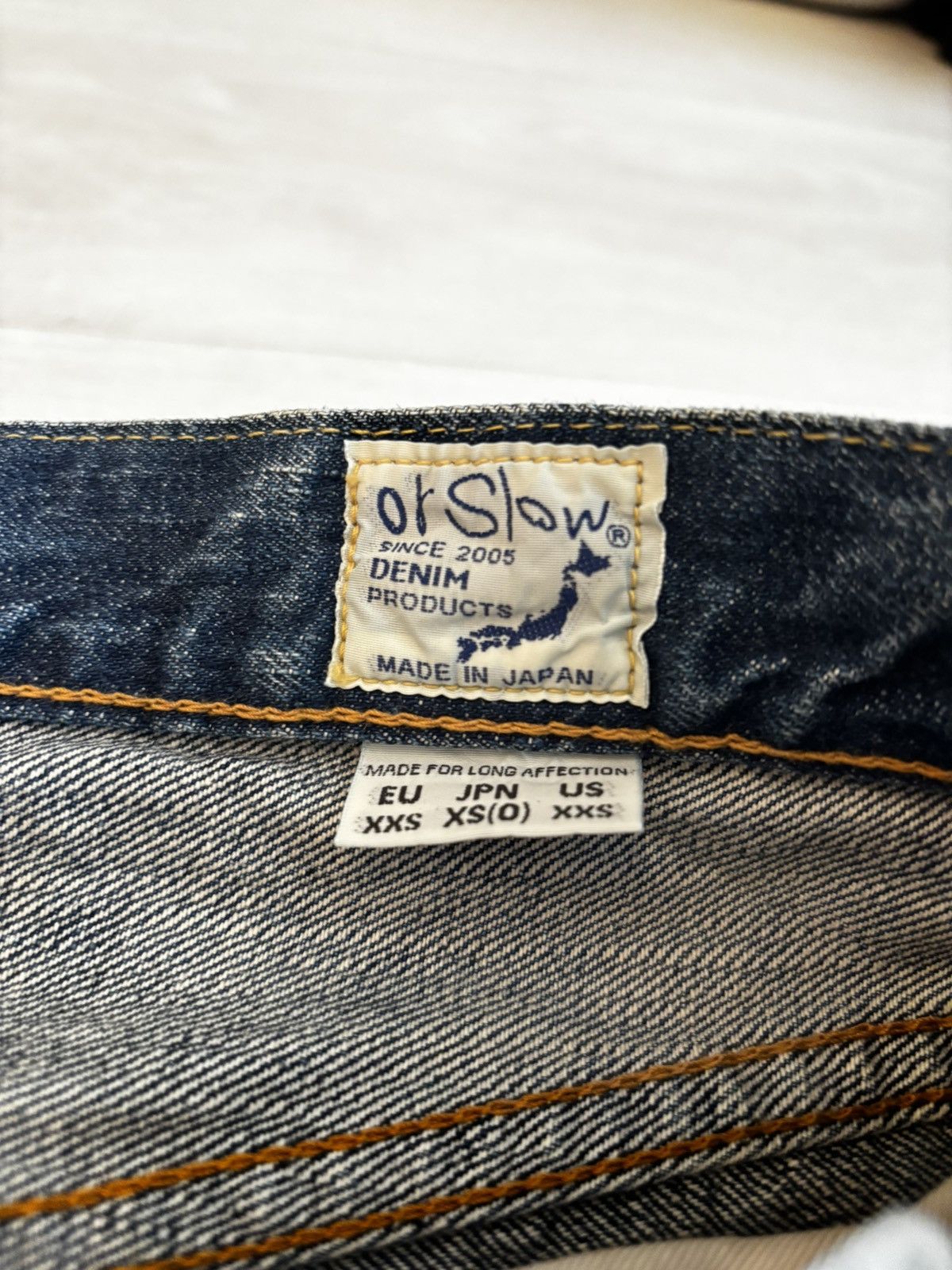 Orslow Orslow 105 Selvedge Denim Size US 26 / EU 42 - 3 Thumbnail