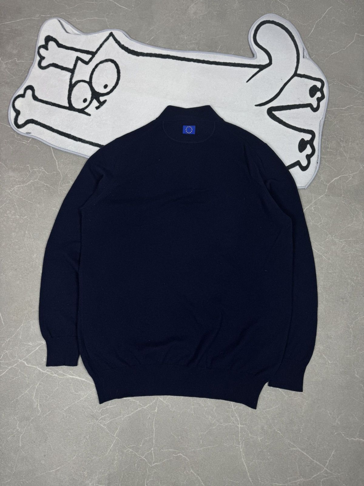 Loro Piana Loro Piana Half-Castle Rare Cashmere Club Size L Dark Blue Size US L / EU 52-54 / 3 - 11 Thumbnail