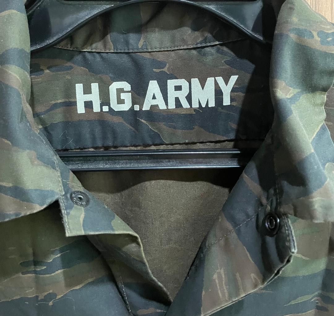 Hysteric Glamour HG ARMY BY HYSTERIC GLAMOUR CAMOUFLAGE CASUAL SHIRT Size US XXL / EU 58 / 5 - 3 Thumbnail