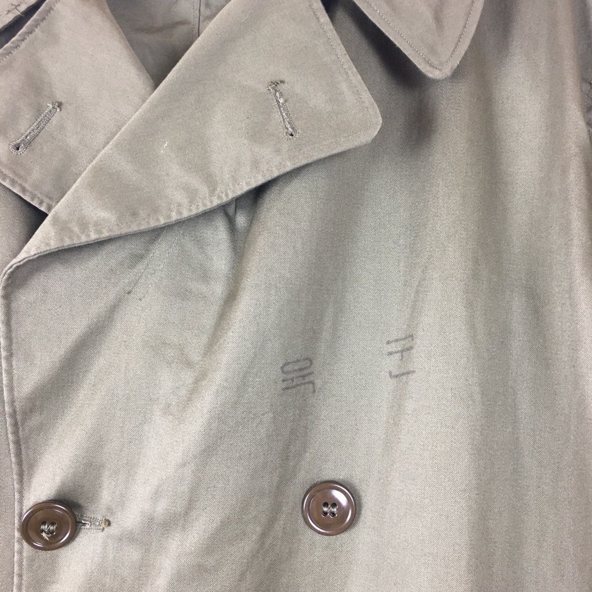Vintage Vintage Military 50s Inspector Overcoat By Tipton INC Size US L / EU 52-54 / 3 - 6 Thumbnail