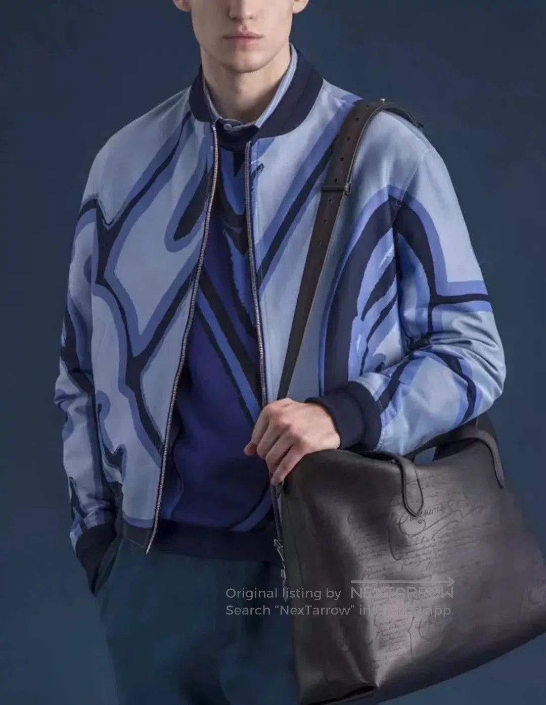 Berluti Berluti Men's Reversible Cotton Jacket. Size US M / EU 48-50 / 2 - 7 Thumbnail