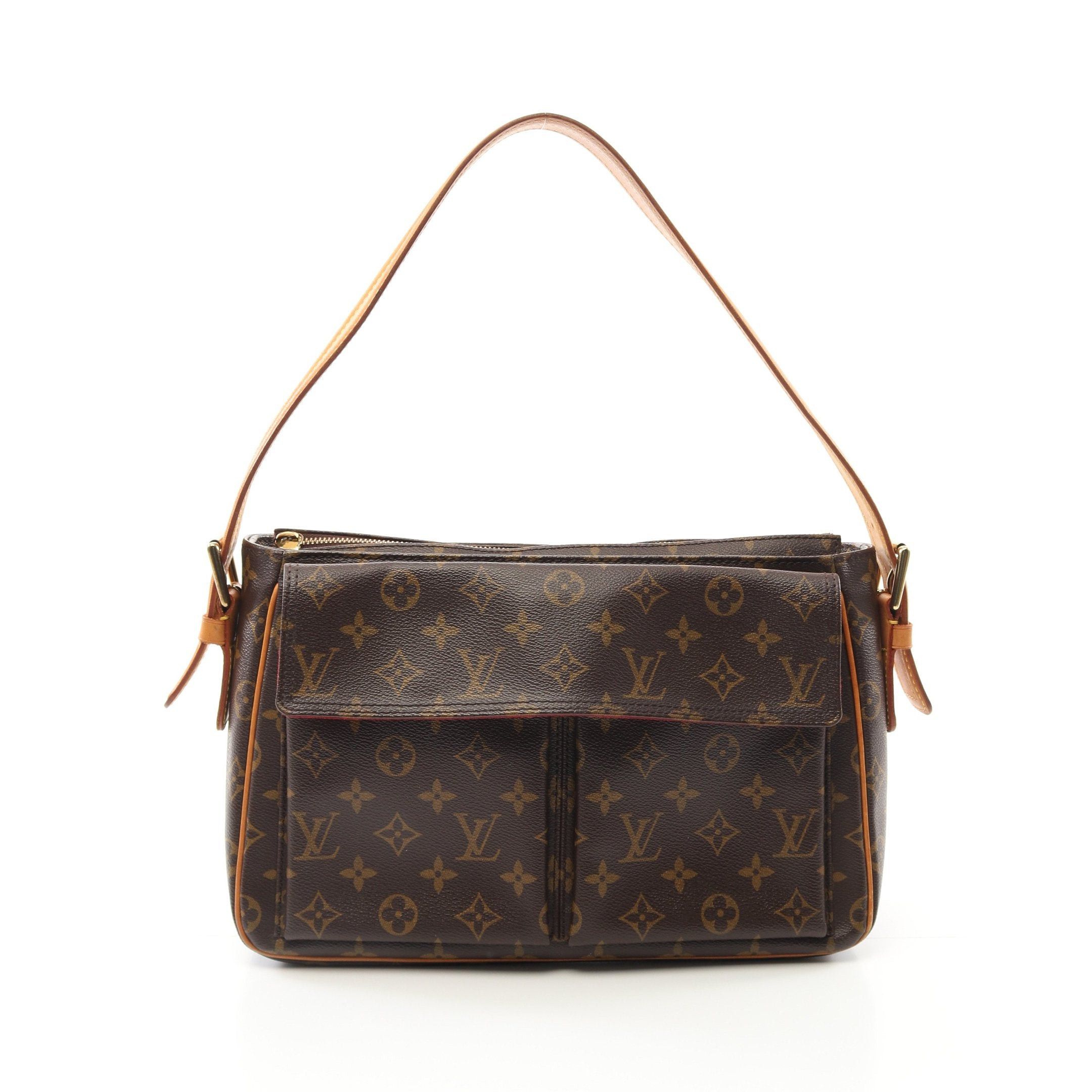 Louis Vuitton Louis Vuitton Vivacite Gm Monogram Shoulder Bag Leather Brown Size ONE SIZE - 1 Thumbnail