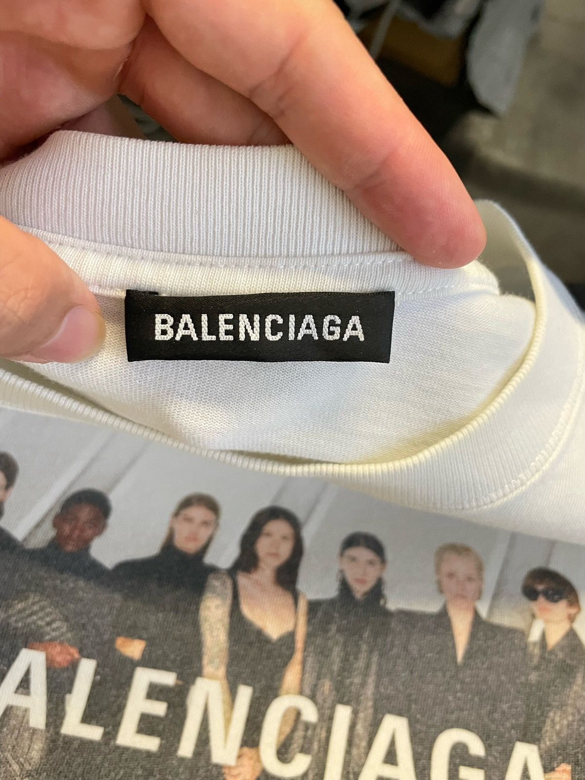 Balenciaga Balenciaga Real Portrait Photo Tee Size US S / EU 44-46 / 1 - 12 Thumbnail
