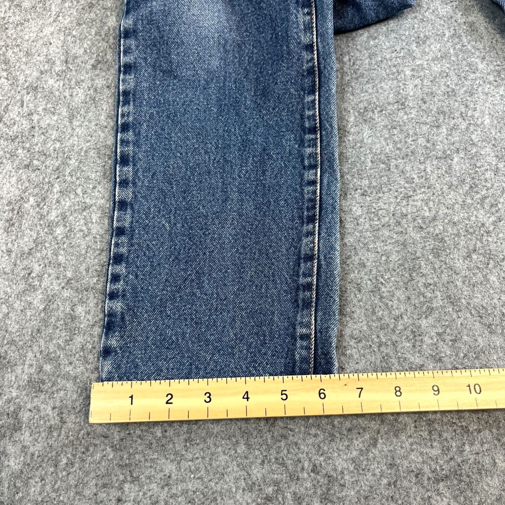 Vintage Armani Jeans Jeans High Waist Mom 6 Womens Blue 90s Vintage Denim 5-Pocket Rise 11 Slim Regular Size 28" / US 6 / IT 42 - 3 Thumbnail