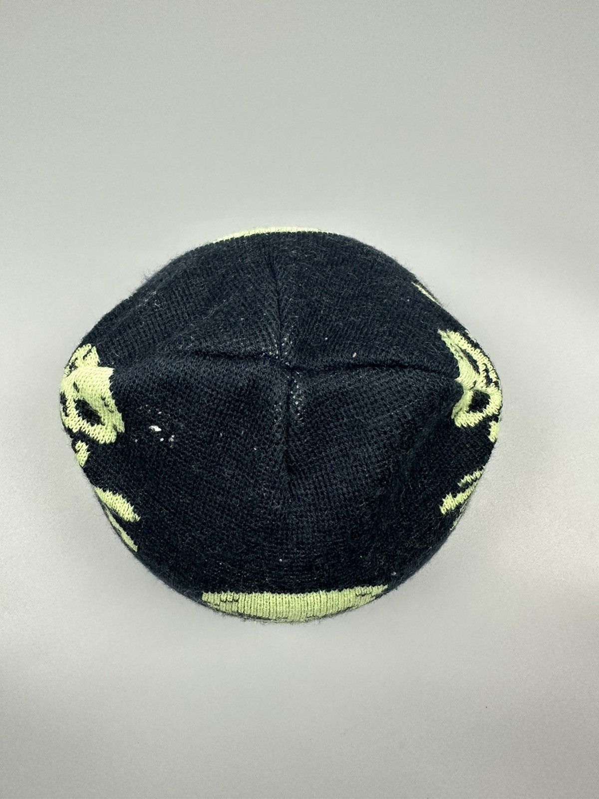 Japanese Brand Unbrand Skulls Allover Beanie Hats Size ONE SIZE - 2 Thumbnail