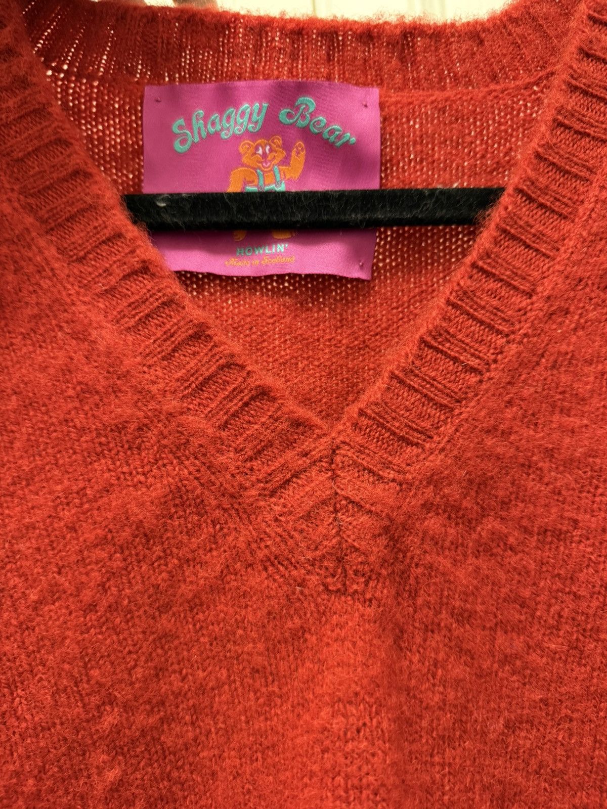 Howlin By Morrison Howlin by Morrison Shaggy Dog Sweater Red Orange Size XL Size US XL / EU 56 / 4 - 3 Thumbnail