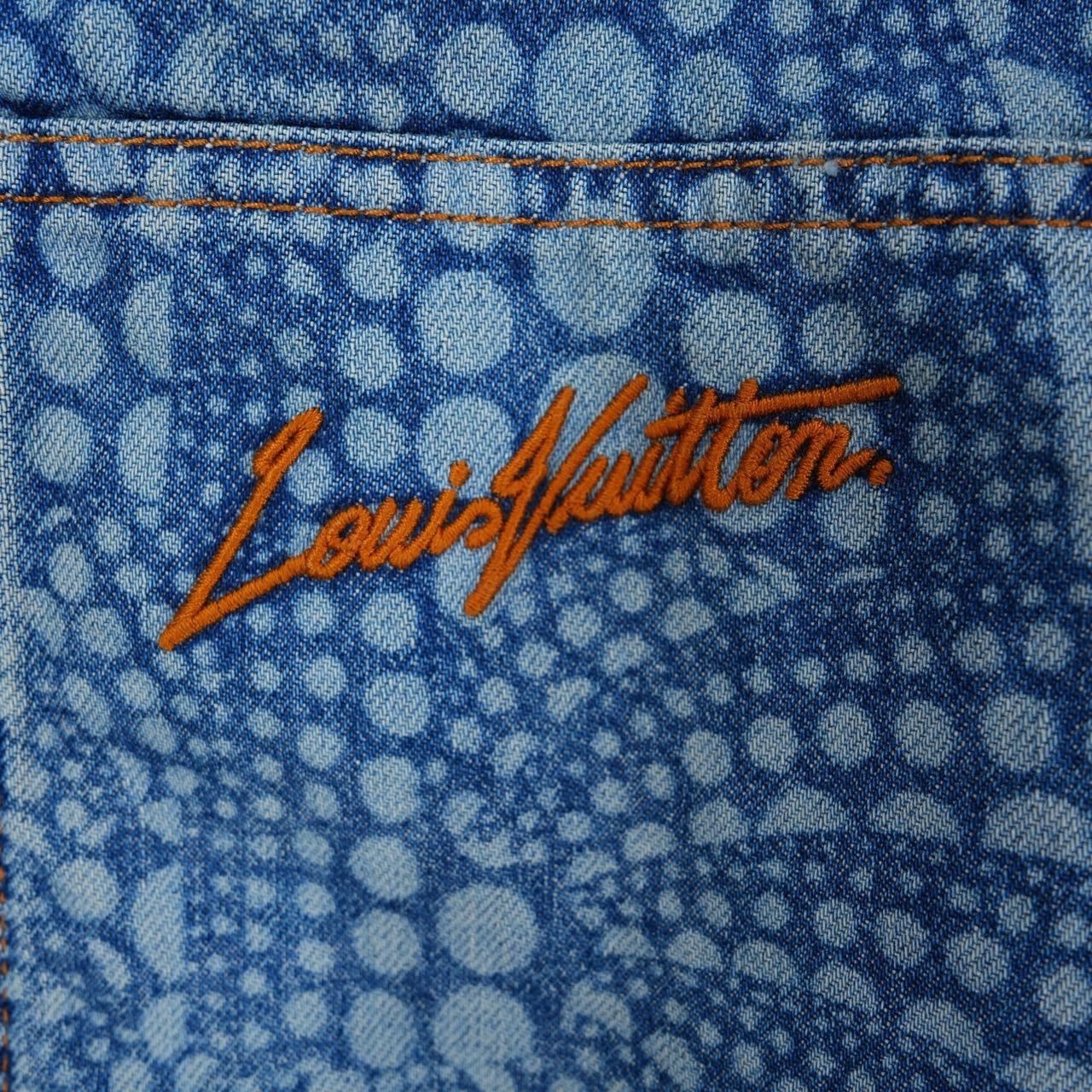Louis Vuitton louis vuitton collaboration pumpkin denim jacket Size US L / EU 52-54 / 3 - 3 Thumbnail