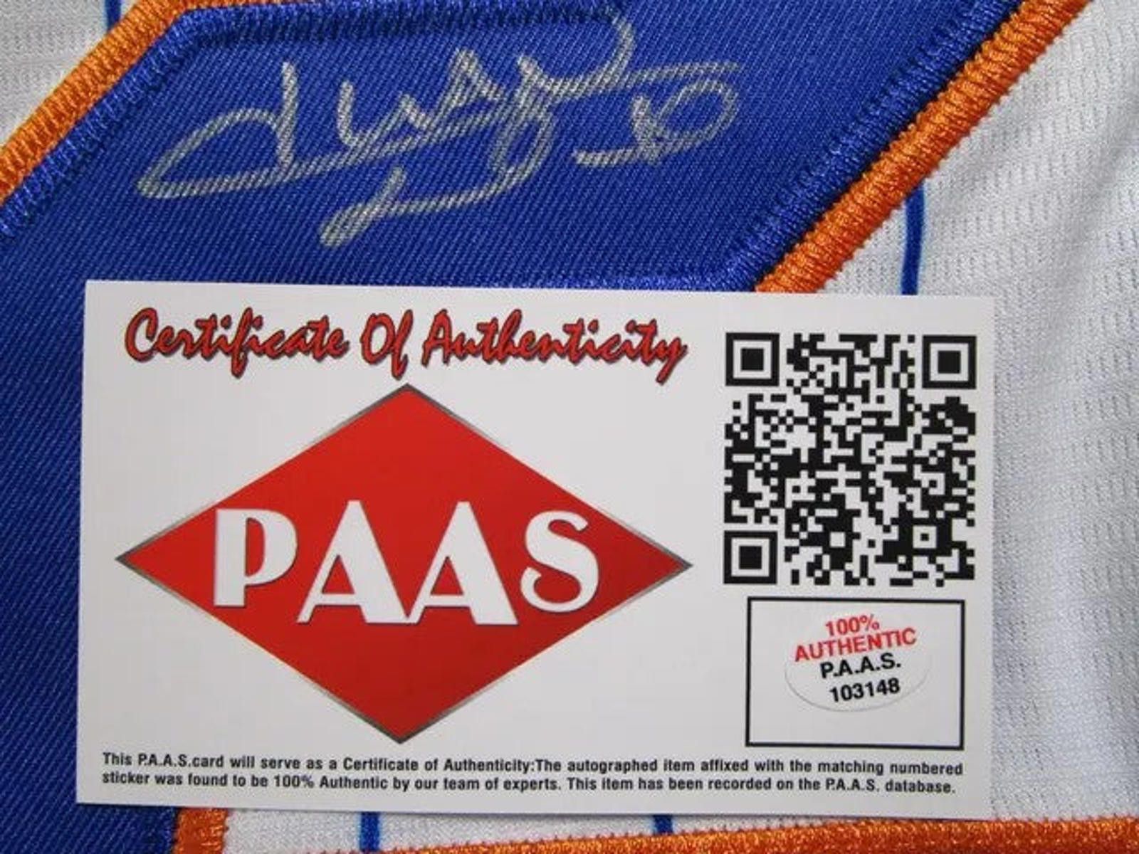 Other Juan Soto NY Mets autographed baseball jersey PAAS COA Size ONE SIZE - 4 Thumbnail