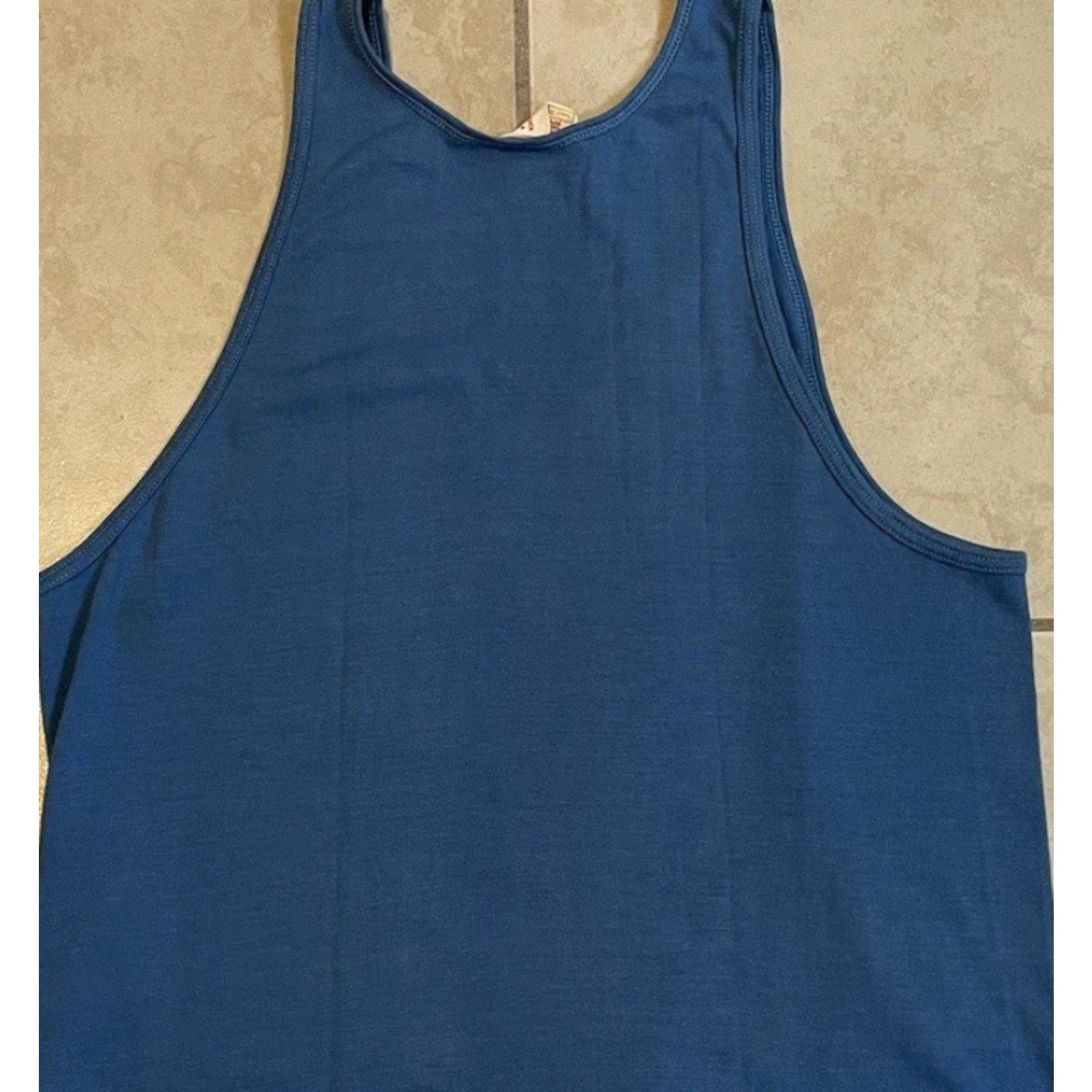 Sears Vtg Sears Boardriding Tank Top T-Shirt S USA Surf Grunge Punk 60s 70s Blue Womens Men? Size US S / EU 44-46 / 1 - 7 Thumbnail