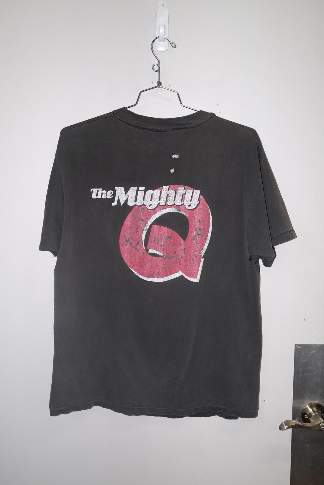 Hanes 90's Hanes The Mighty Q Where Rock & Roll Lives T-Shirt Size US L / EU 52-54 / 3 - 3 Thumbnail