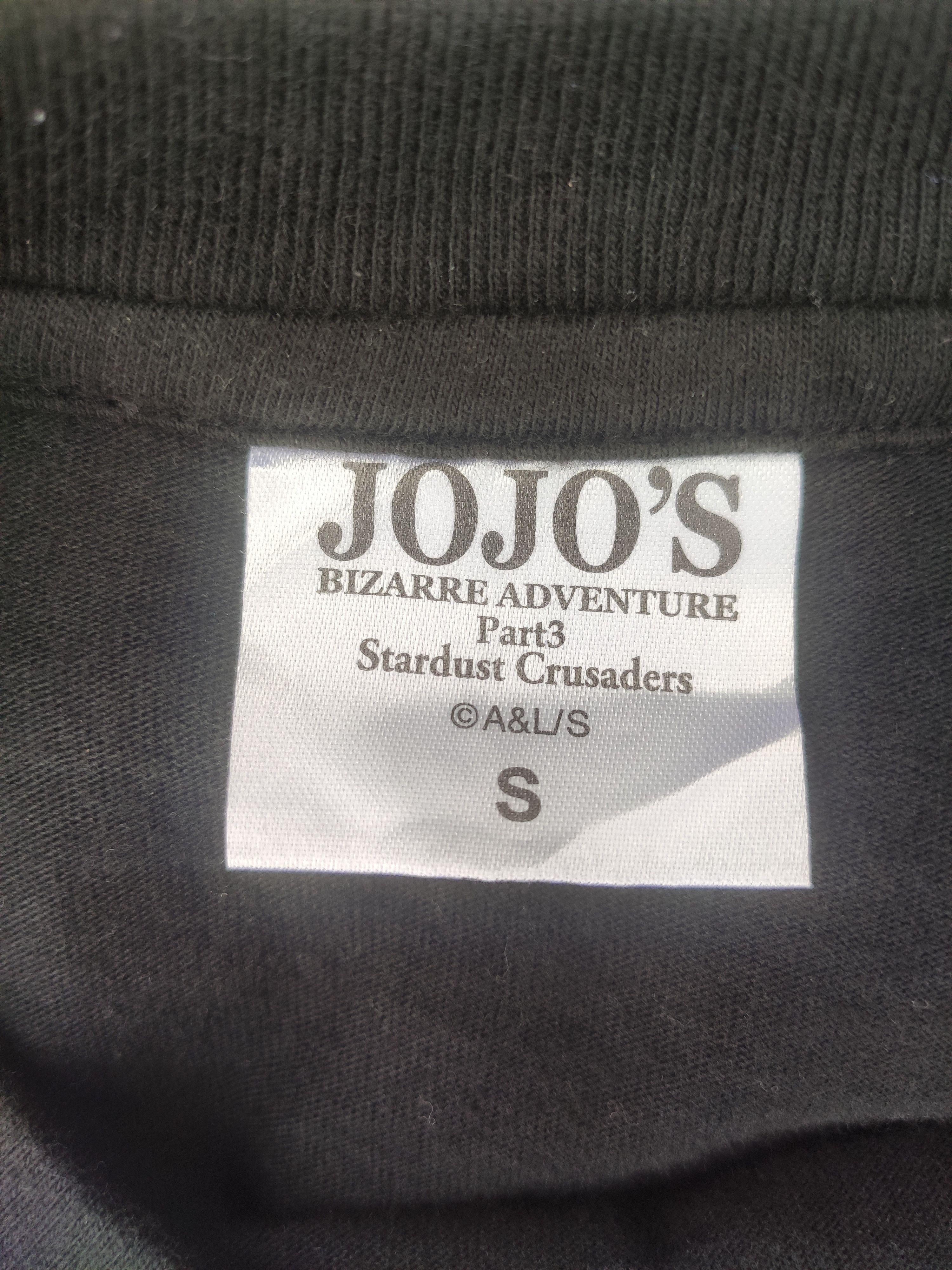 Anime × Japanese Brand × Vintage Jojo's Bizarre Adventure Overprinted Tee Size US S / EU 44-46 / 1 - 4 Thumbnail