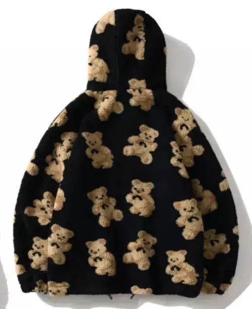 Japanese Brand × Vintage japanese style bear fleece Size US M / EU 48-50 / 2 - 4 Thumbnail