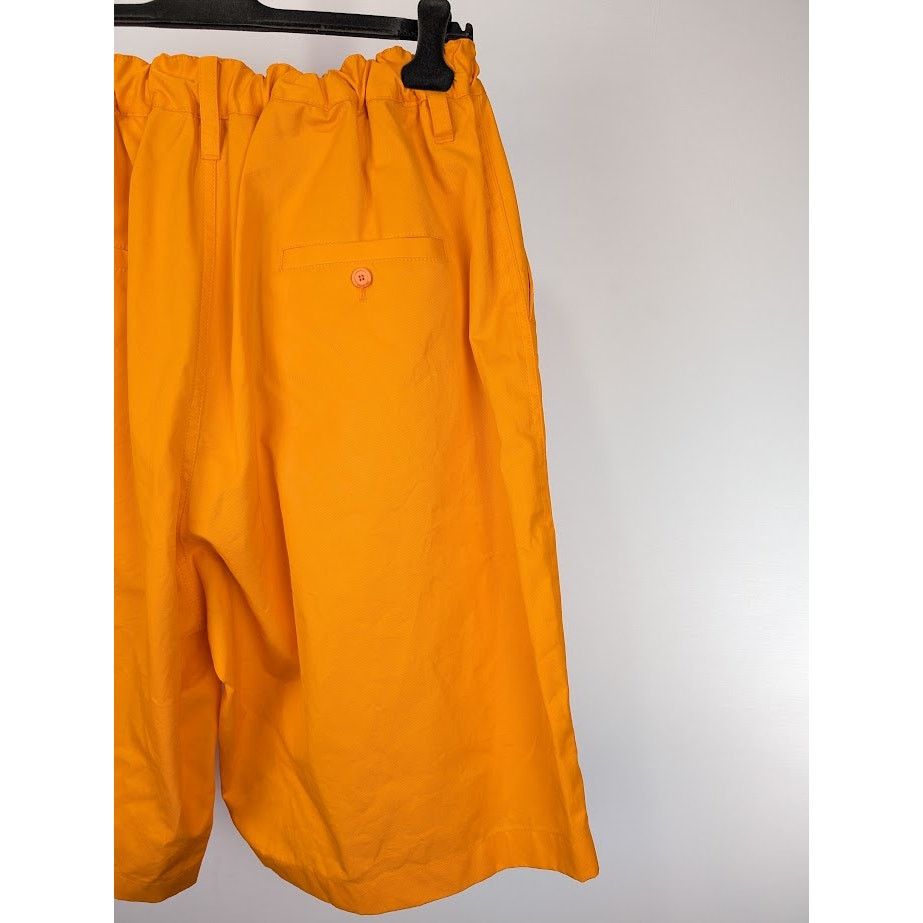 Balenciaga o1rshd1 Oversize Shorts in Orange Size US 30 / EU 46 - 14 Thumbnail