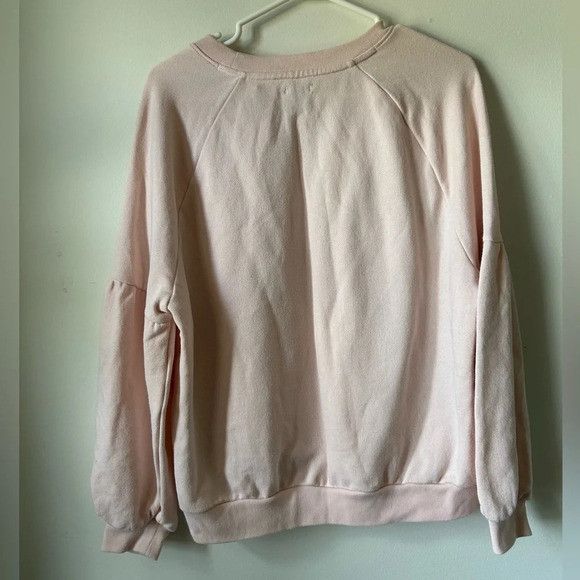 American Eagle Outfitters Aerie Light Pink Crewneck Size M / US 6-8 / IT 42-44 - 2 Thumbnail